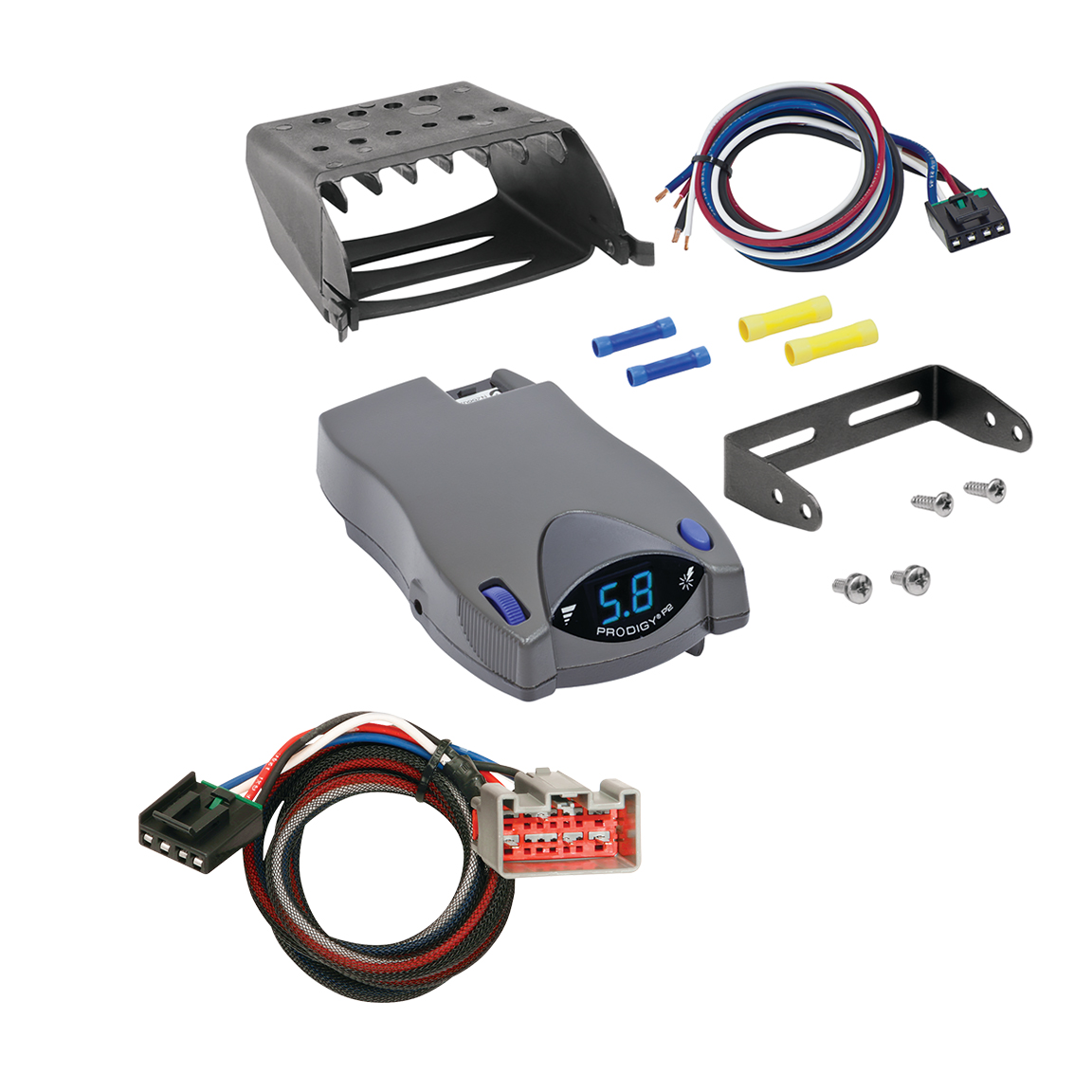 2009-2026 Ford F-150 Prodigy P2 Proportional Brake Controller for Trailers with 1?4 Axles, Gray 90885 thumbnail 0