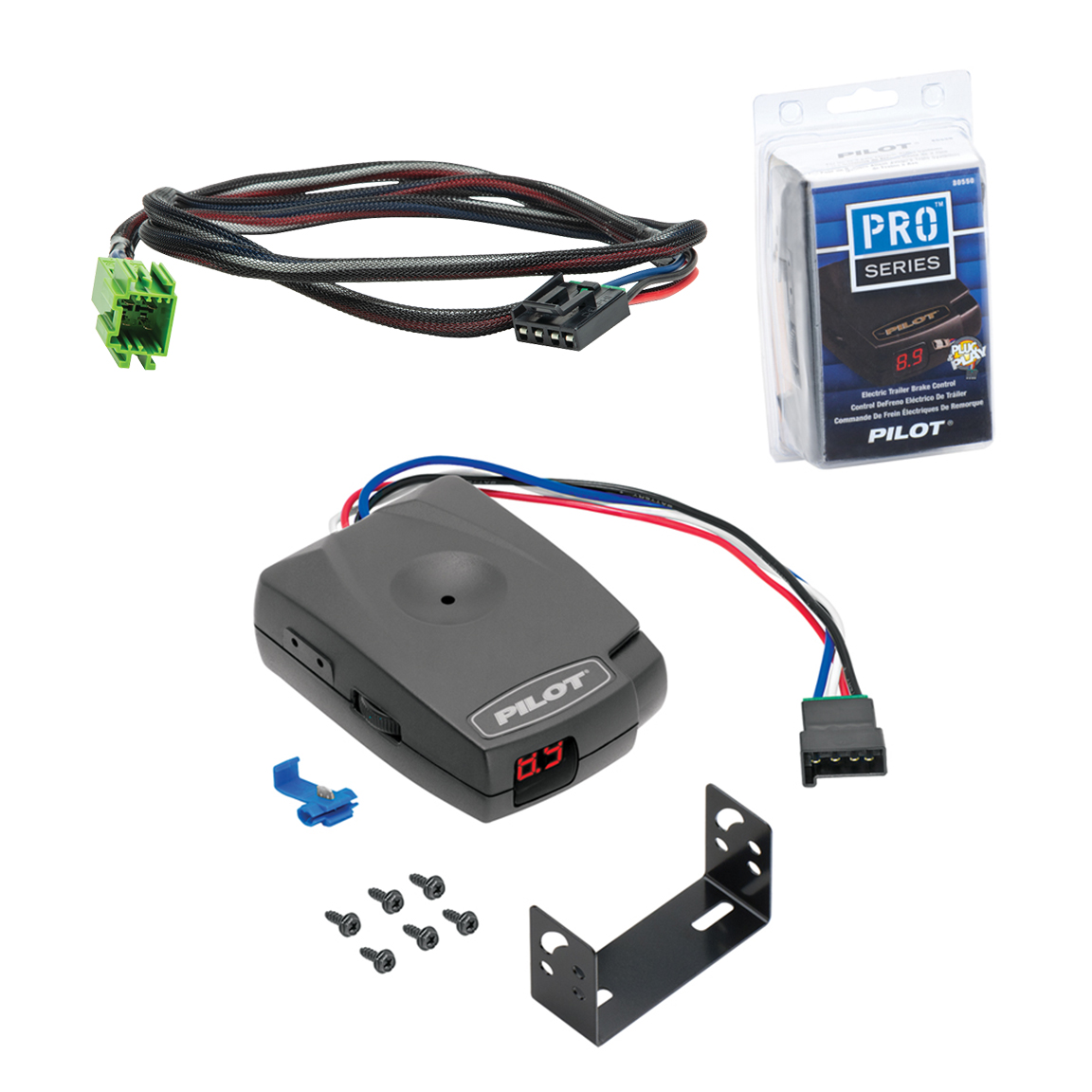 2012-2021 Mercedes-Benz Sprinter 2500 Tekonsha Pilot Trailer Time Delay Brake Controller for Trailers with 1 to 3 Axles 80550 thumbnail 0