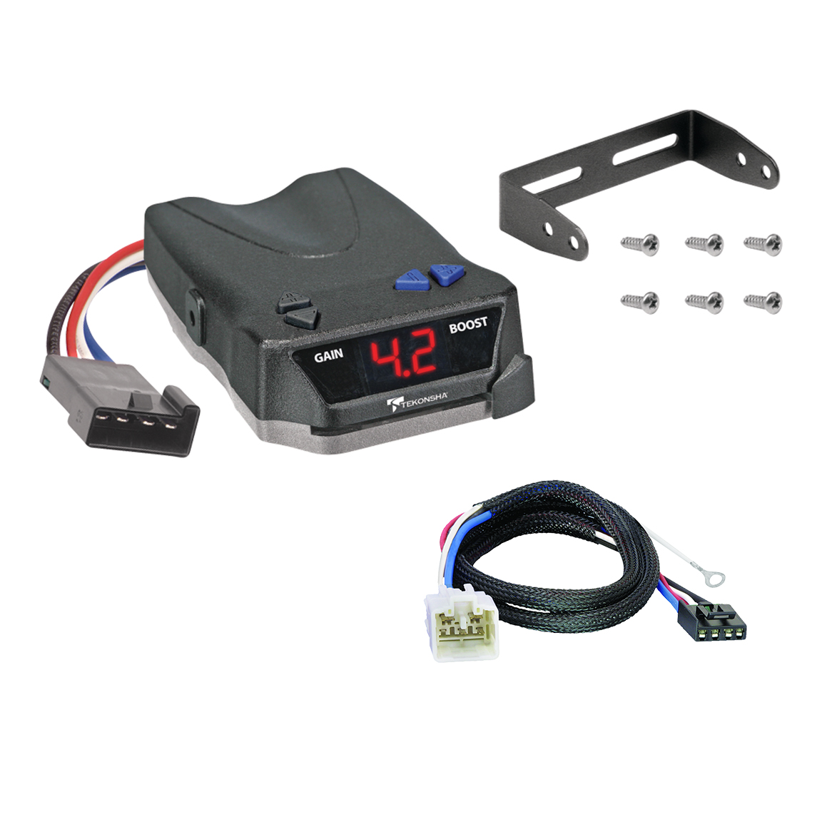 2014-2025 Toyota 4Runner BRAKE?EVN Proportional Brake Controller for Trailers with 1?4 Axles, Black 8508220 thumbnail 0