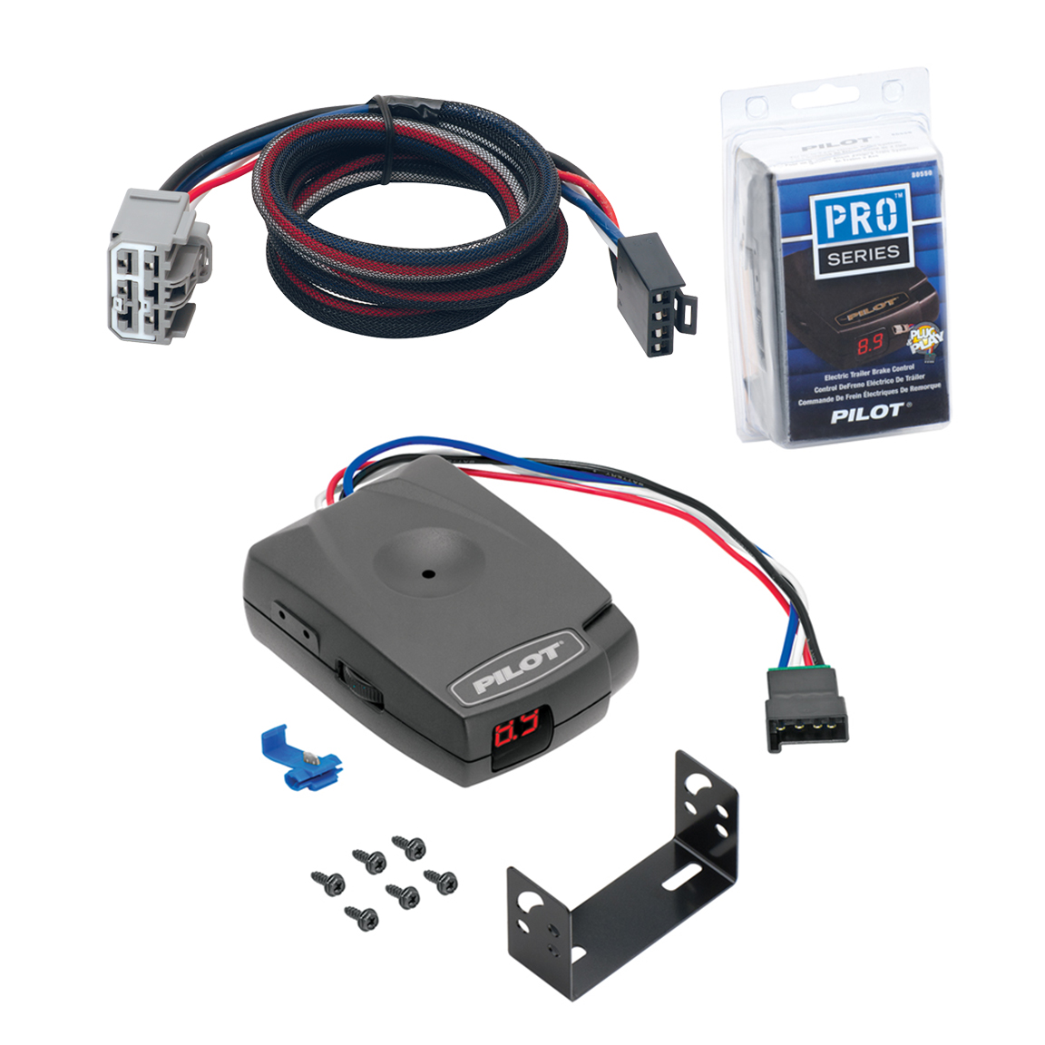 2008-2017 Buick Enclave Tekonsha Pilot Trailer Time Delay Brake Controller for Trailers with 1 to 3 Axles 80550 thumbnail 0