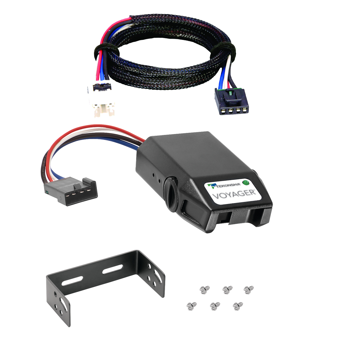 2005-2020 Nissan Pathfinder Tekonsha Voyager Proportional Brake Controller for Trailers with 1 to 4 Axles Black 9030 thumbnail 0