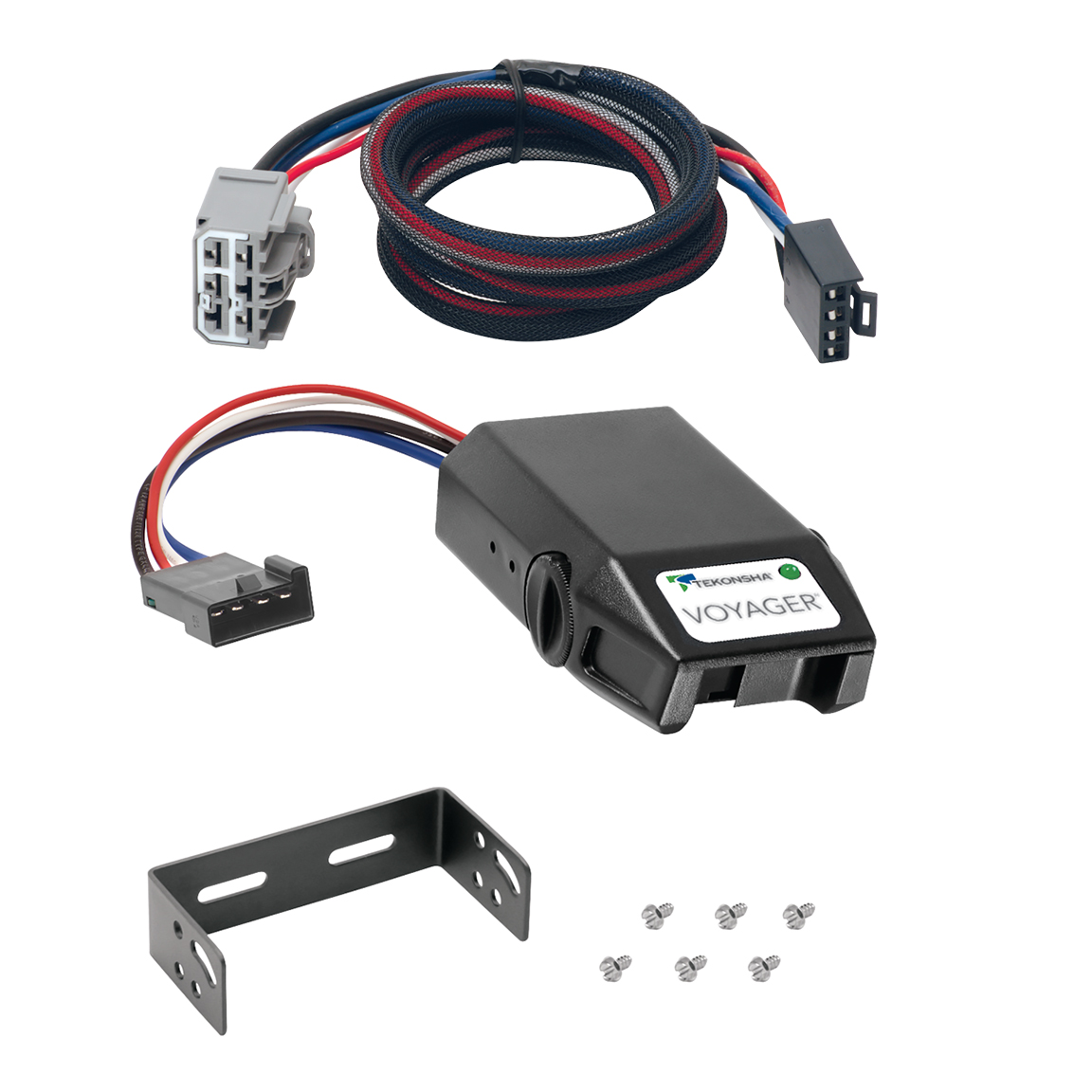 2009-2018 Chevrolet Traverse Tekonsha Voyager Proportional Brake Controller for Trailers with 1 to 4 Axles Black 9030 thumbnail 0
