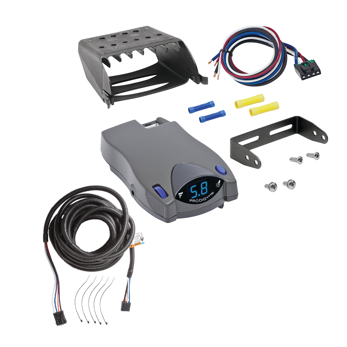 2007-2026 BMW X5 w/Factory 7-Way Prodigy P2 Proportional Brake Controller for Trailers with 1?4 Axles, Gray 90885 thumbnail 0