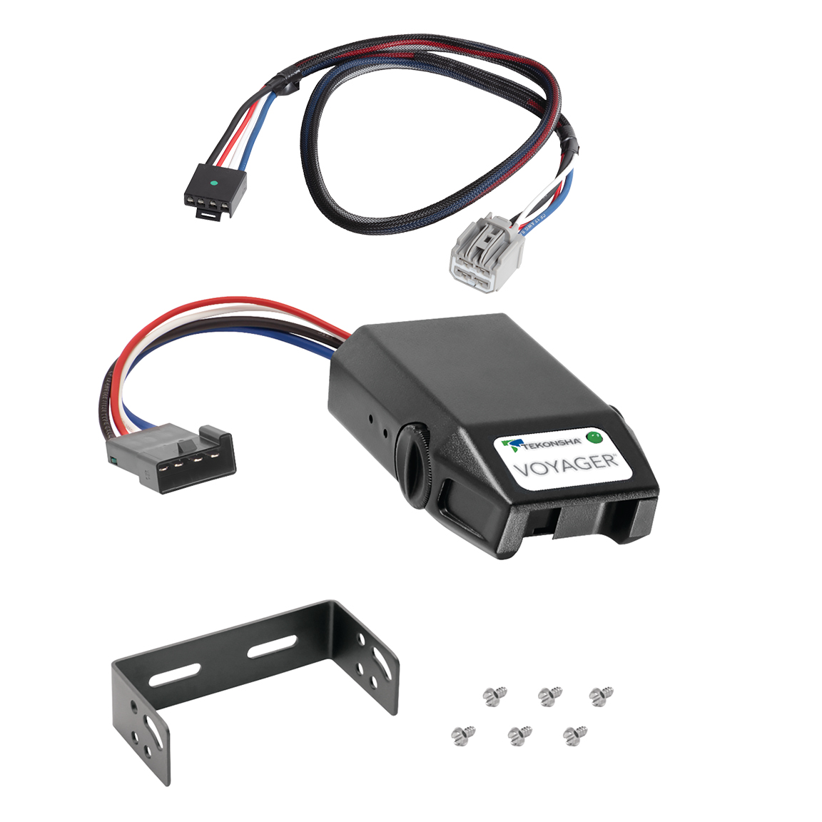 2020-2024 Chrysler Voyager Tekonsha Voyager Proportional Brake Controller for Trailers with 1 to 4 Axles Black 9030 thumbnail 0