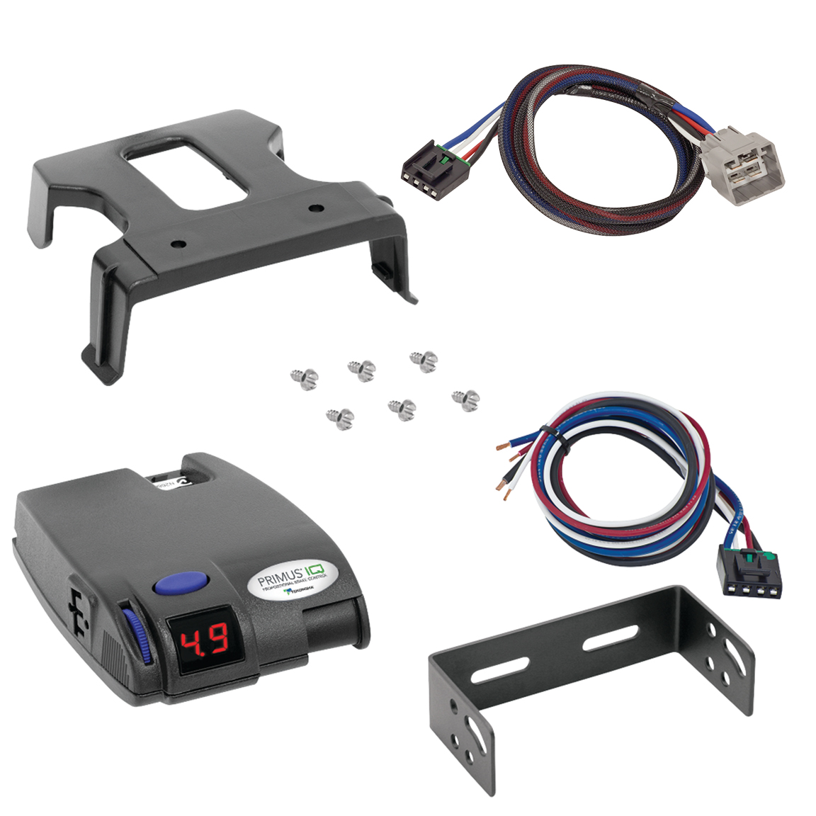 2015-2018 RAM 1500 Tekonsha Primus IQ Proportional Brake Controller for Trailers with 1 to 3 Axles Gray 90160 thumbnail 0