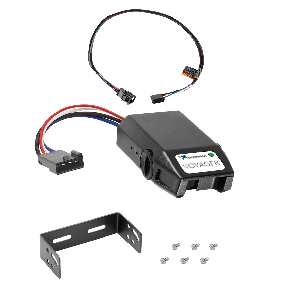 2004-2006 Porsche Cayenne Tekonsha Voyager Proportional Brake Controller for Trailers with 1 to 4 Axles Black 9030 thumbnail 0