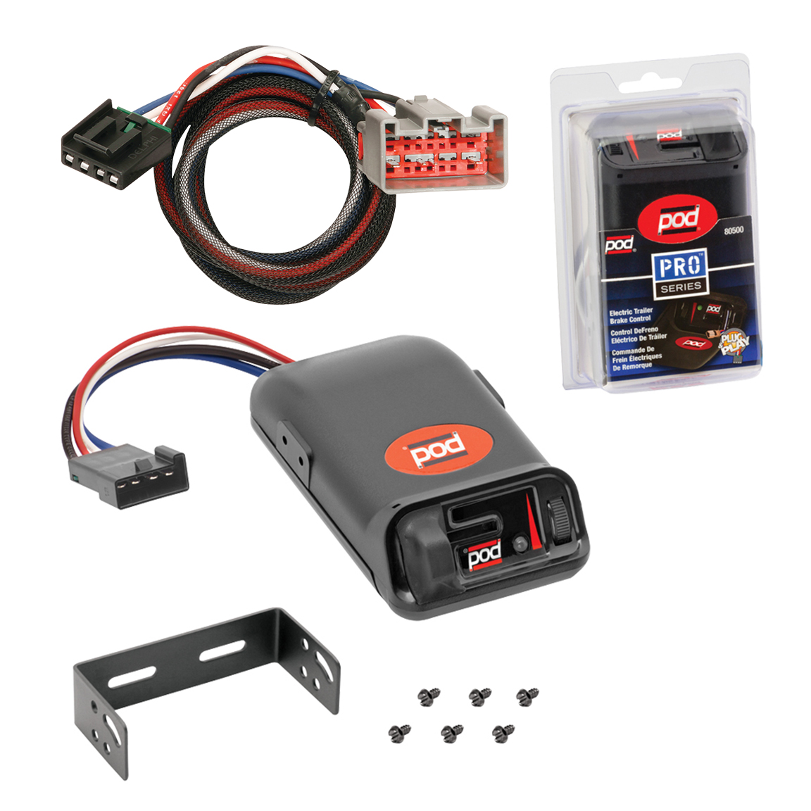 2009-2011 Ford E-350 Econoline Super Duty Tekonsha POD Trailer Time Delay Brake Controller for Trailers with 1 to 2 Axles 80500 thumbnail 0