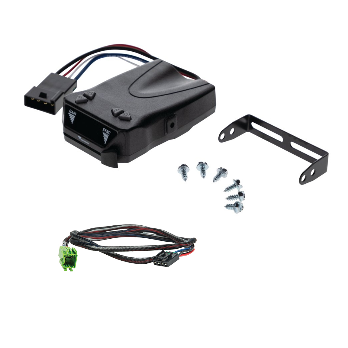 2007-2009 Dodge Sprinter 2500 Reese Towpower Brakeman IV Time Delay Brake Controller for Trailers with 1 to 4 Axles Black 8507111 thumbnail 0