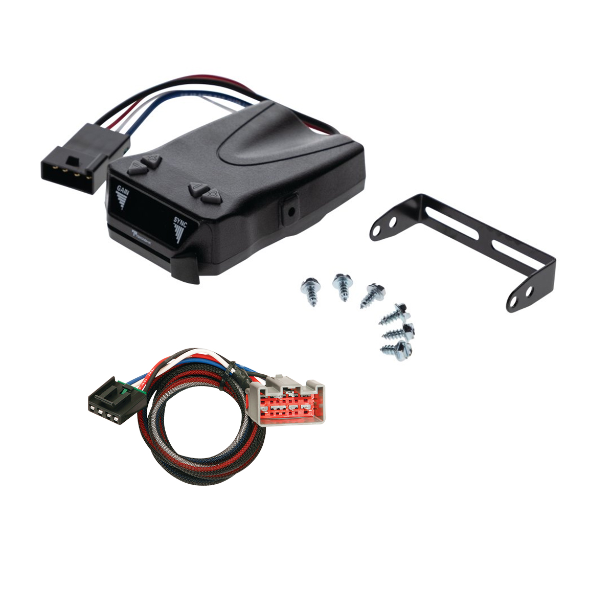 2012-2019 Lincoln MKT Reese Towpower Brakeman IV Time Delay Brake Controller for Trailers with 1 to 4 Axles Black 8507111 thumbnail 0