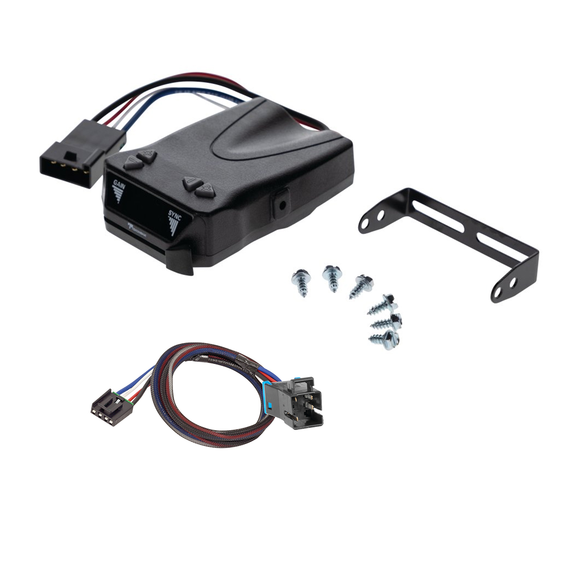 2004-2023 Freightliner SL Reese Towpower Brakeman IV Time Delay Brake Controller for Trailers with 1 to 4 Axles Black 8507111 thumbnail 0