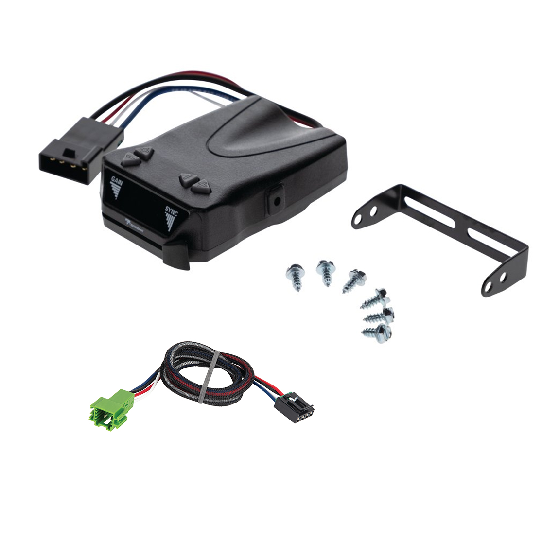 2012-2016 Mercedes-Benz GL450 Reese Towpower Brakeman IV Time Delay Brake Controller for Trailers with 1 to 4 Axles Black 8507111 thumbnail 0