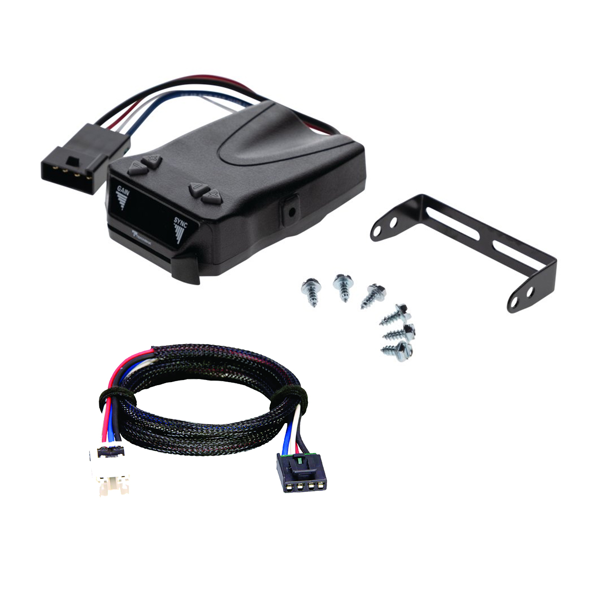 2013-2021 Nissan NV1500 Reese Towpower Brakeman IV Time Delay Brake Controller for Trailers with 1 to 4 Axles Black 8507111 thumbnail 0