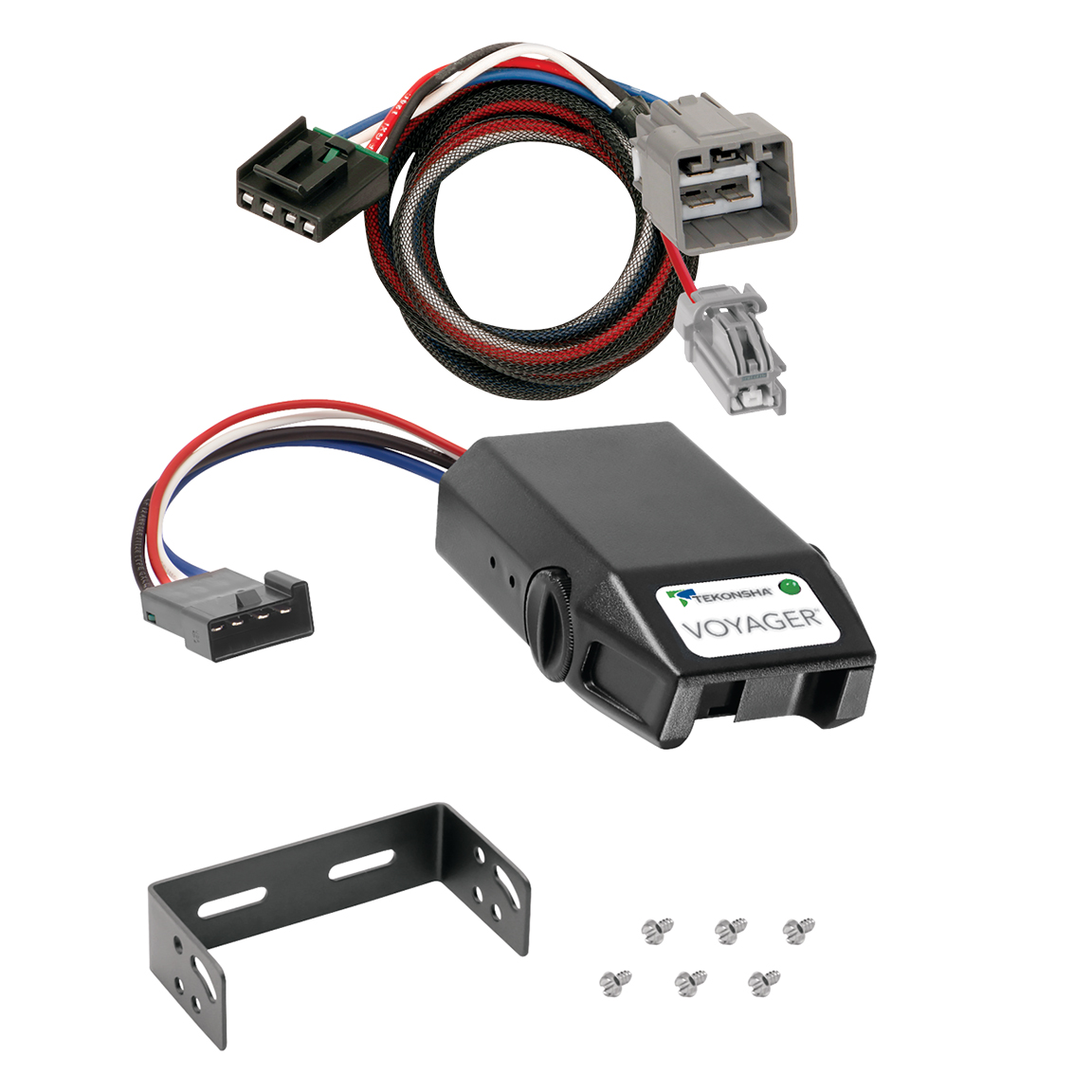 2013-2014 RAM 2500 Tekonsha Voyager Proportional Brake Controller for Trailers with 1 to 4 Axles Black 9030 thumbnail 0