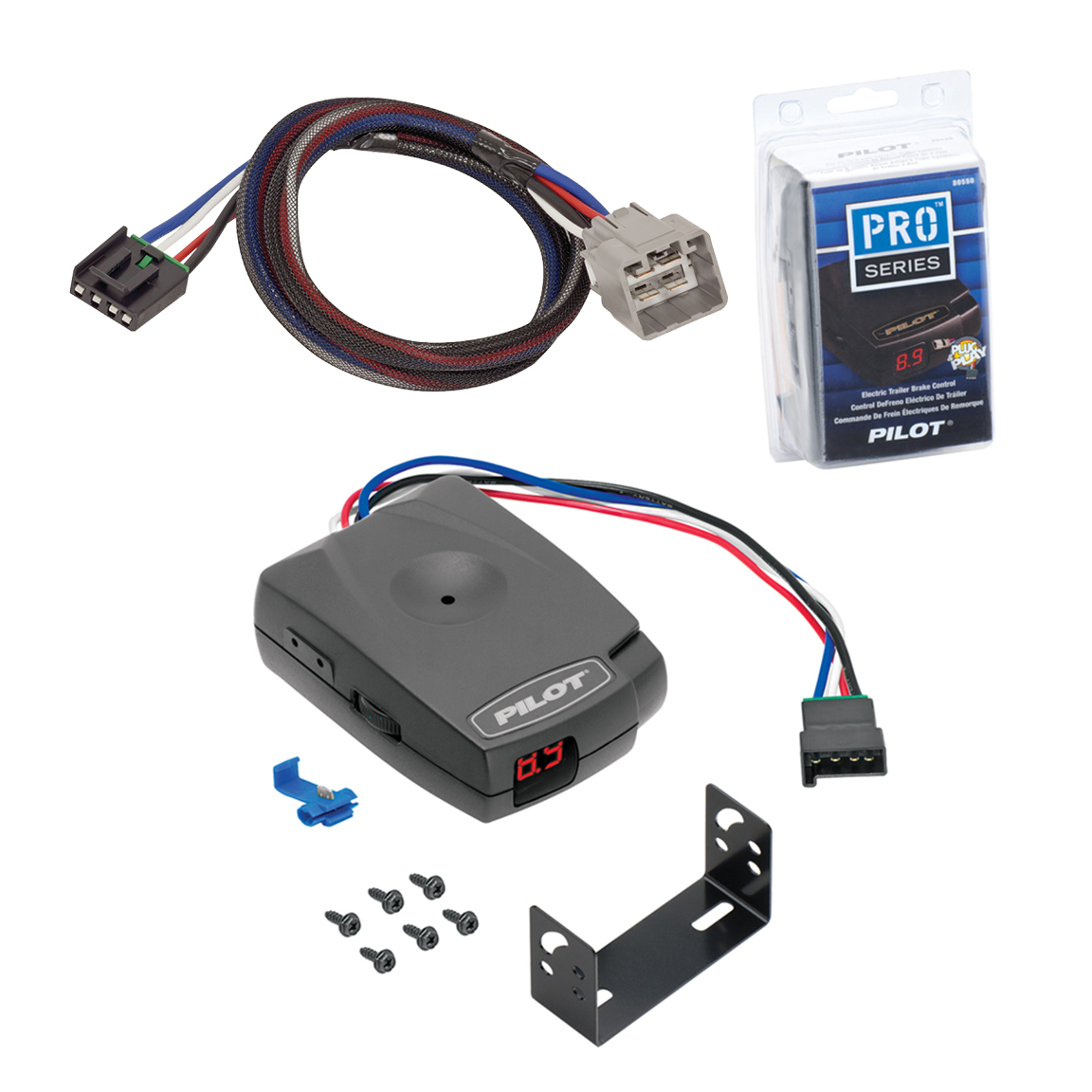 2019-2024 RAM 1500 Tekonsha Pilot Trailer Time Delay Brake Controller for Trailers with 1 to 3 Axles 80550 thumbnail 0