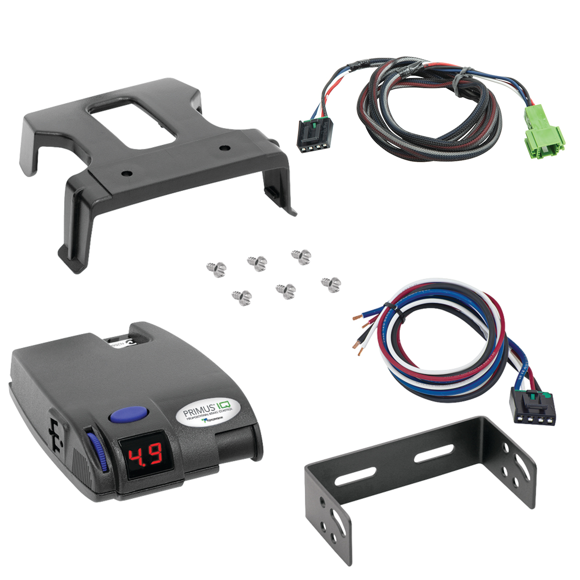 2012-2021 Mercedes-Benz Sprinter Tekonsha Primus IQ Proportional Brake Controller for Trailers with 1 to 3 Axles Gray 90160 thumbnail 0
