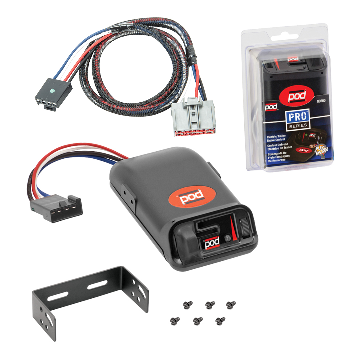 2019-2024 GMC Sierra 1500 Tekonsha POD Trailer Time Delay Brake Controller for Trailers with 1 to 2 Axles 80500 thumbnail 0