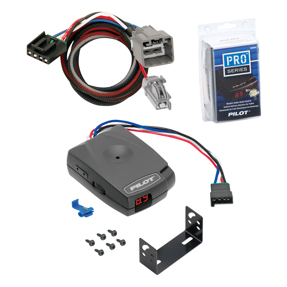 2013-2014 RAM 3500 Tekonsha Pilot Trailer Time Delay Brake Controller for Trailers with 1 to 3 Axles 80550 thumbnail 0