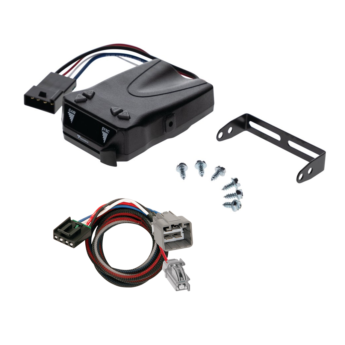 2013-2014 RAM 3500 Reese Towpower Brakeman IV Time Delay Brake Controller for Trailers with 1 to 4 Axles Black 8507111 thumbnail 0