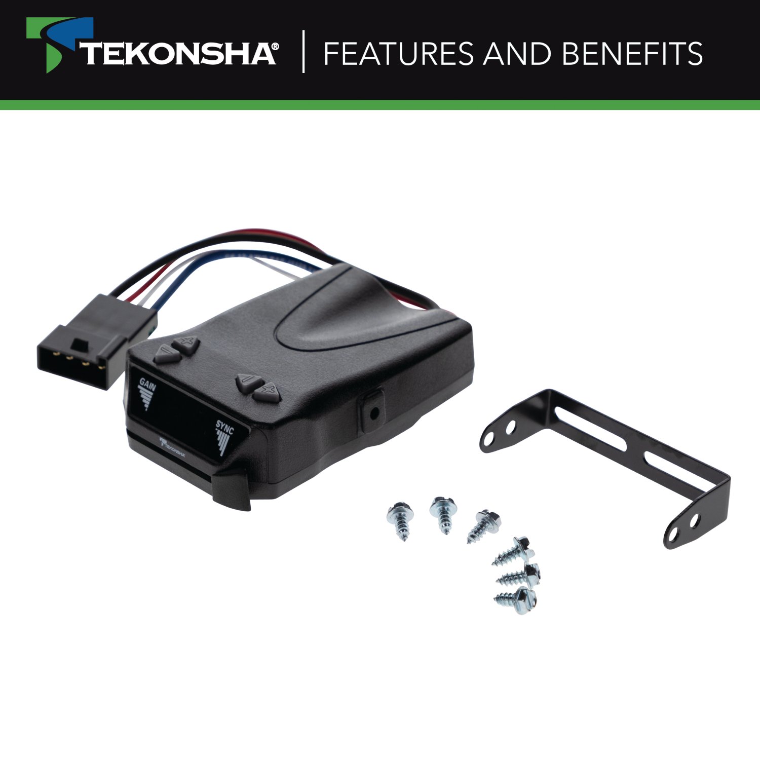 2013-2014 RAM 3500 Reese Towpower Brakeman IV Time Delay Brake Controller for Trailers with 1 to 4 Axles Black 8507111 thumbnail 6