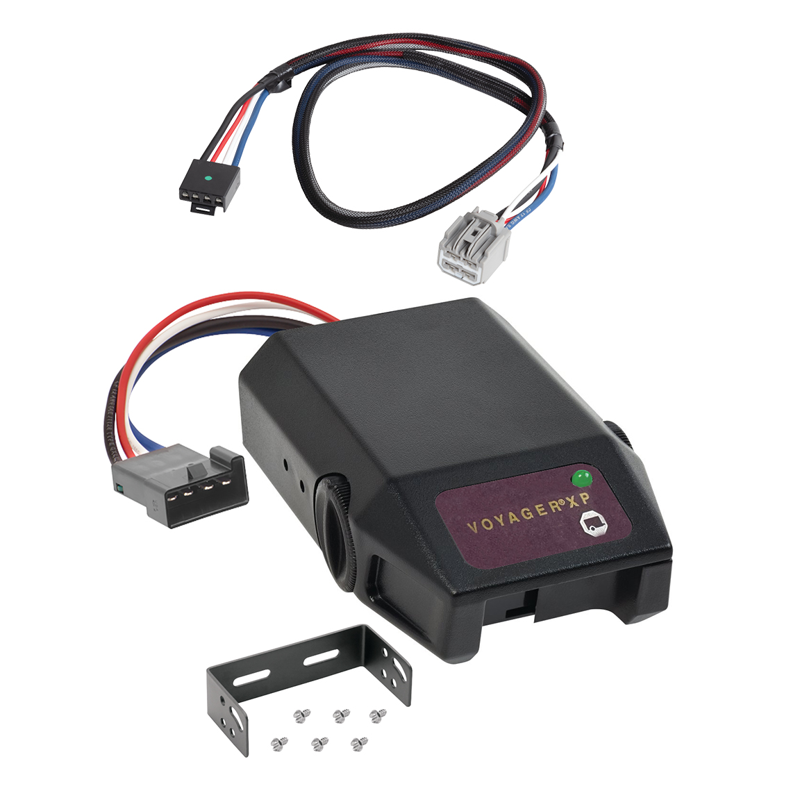 2022-2022 Jeep Grand Cherokee WK Raybestos Voyager XP Proportional Brake Controller for Trailers with 1 to 4 Axles Black 761-9035 thumbnail 0