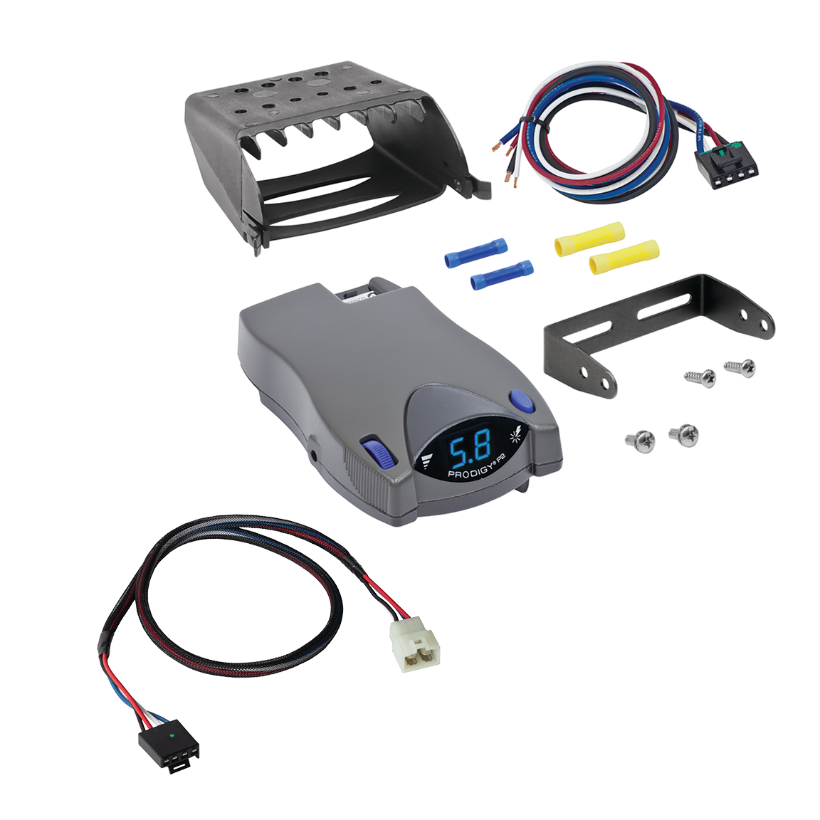 2020-2025 KIA Telluride Prodigy P2 Proportional Brake Controller for Trailers with 1?4 Axles, Gray 90885 thumbnail 0