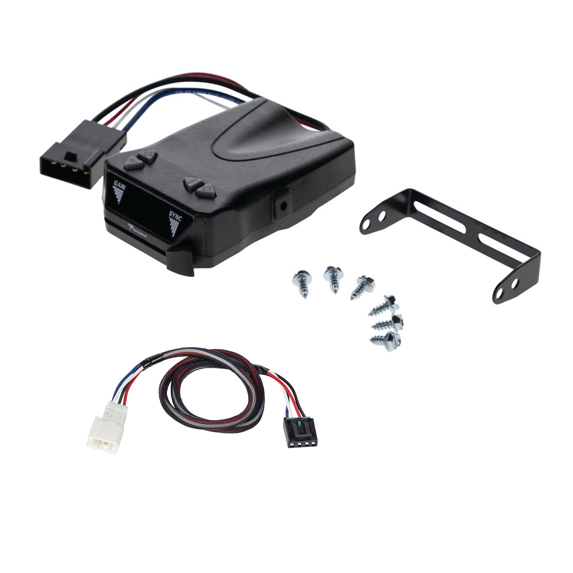 2019-2023 Subaru Ascent Reese Towpower Brakeman IV Time Delay Brake Controller for Trailers with 1 to 4 Axles Black 8507111 thumbnail 0