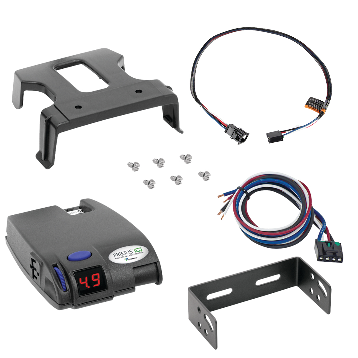 2007-2025 Audi Q7 Tekonsha Primus IQ Proportional Brake Controller for Trailers with 1 to 3 Axles Gray 90160 thumbnail 0