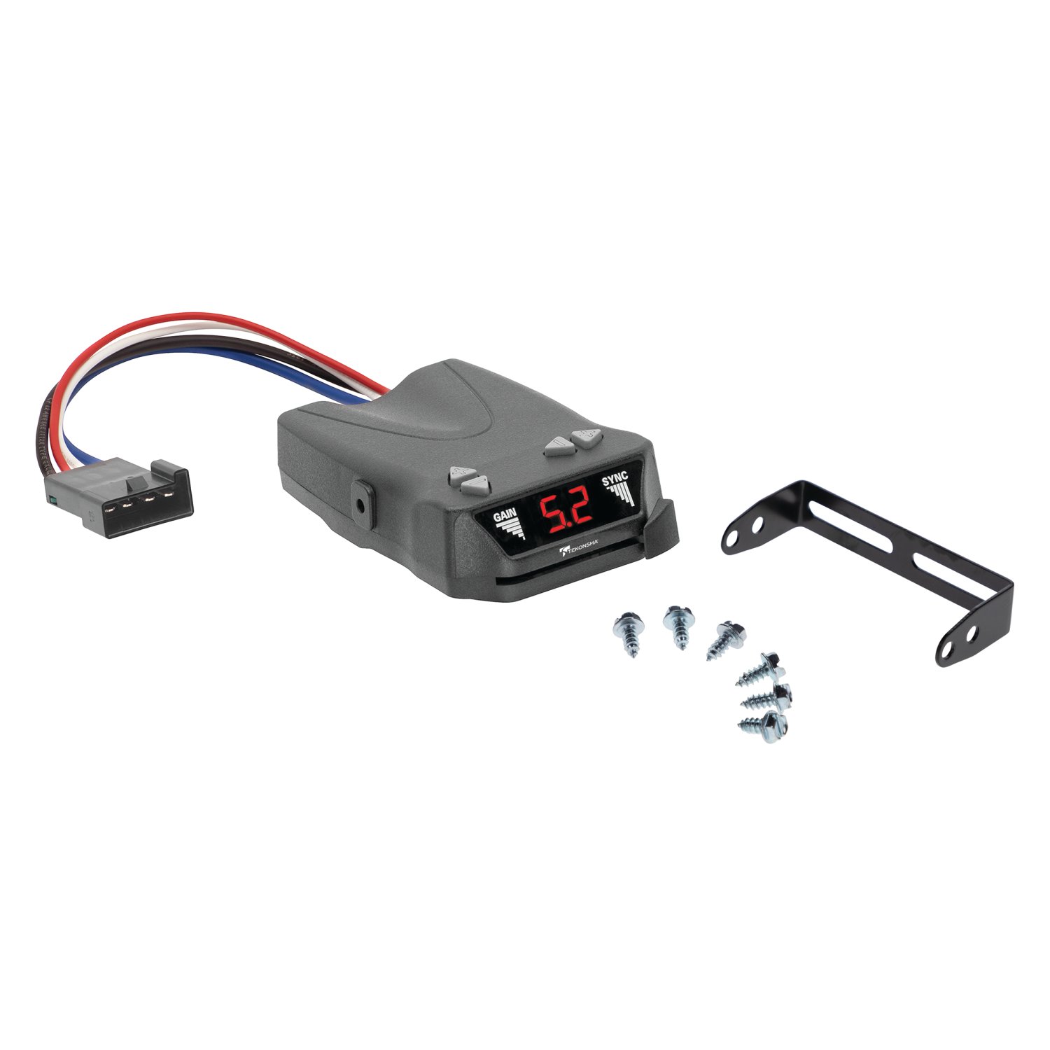 2005-2024 Nissan Armada Tekonsha Brakeman IV Time Delay Brake Controller for Trailers with 1 to 4 Axles Black 8507120 thumbnail 7