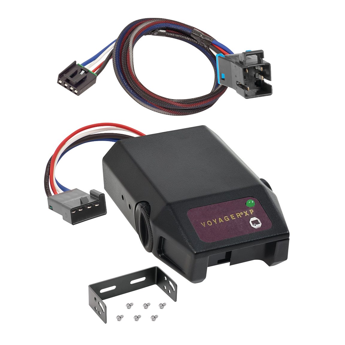 2004-2023 Freightliner SL Raybestos Voyager XP Proportional Brake Controller for Trailers with 1 to 4 Axles Black 761-9035 thumbnail 0