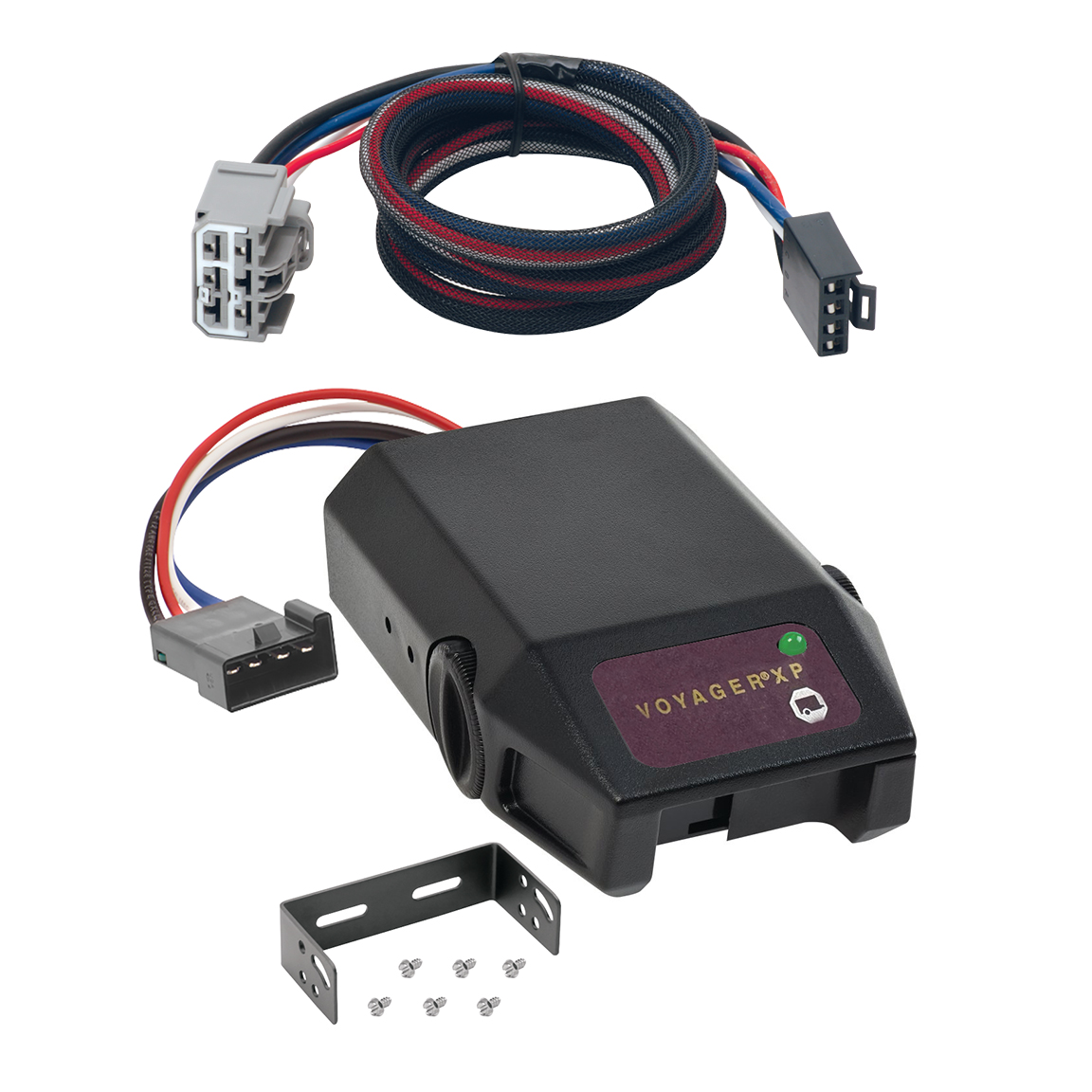 2017-2017 GMC Acadia Limited Raybestos Voyager XP Proportional Brake Controller for Trailers with 1 to 4 Axles Black 761-9035 thumbnail 0