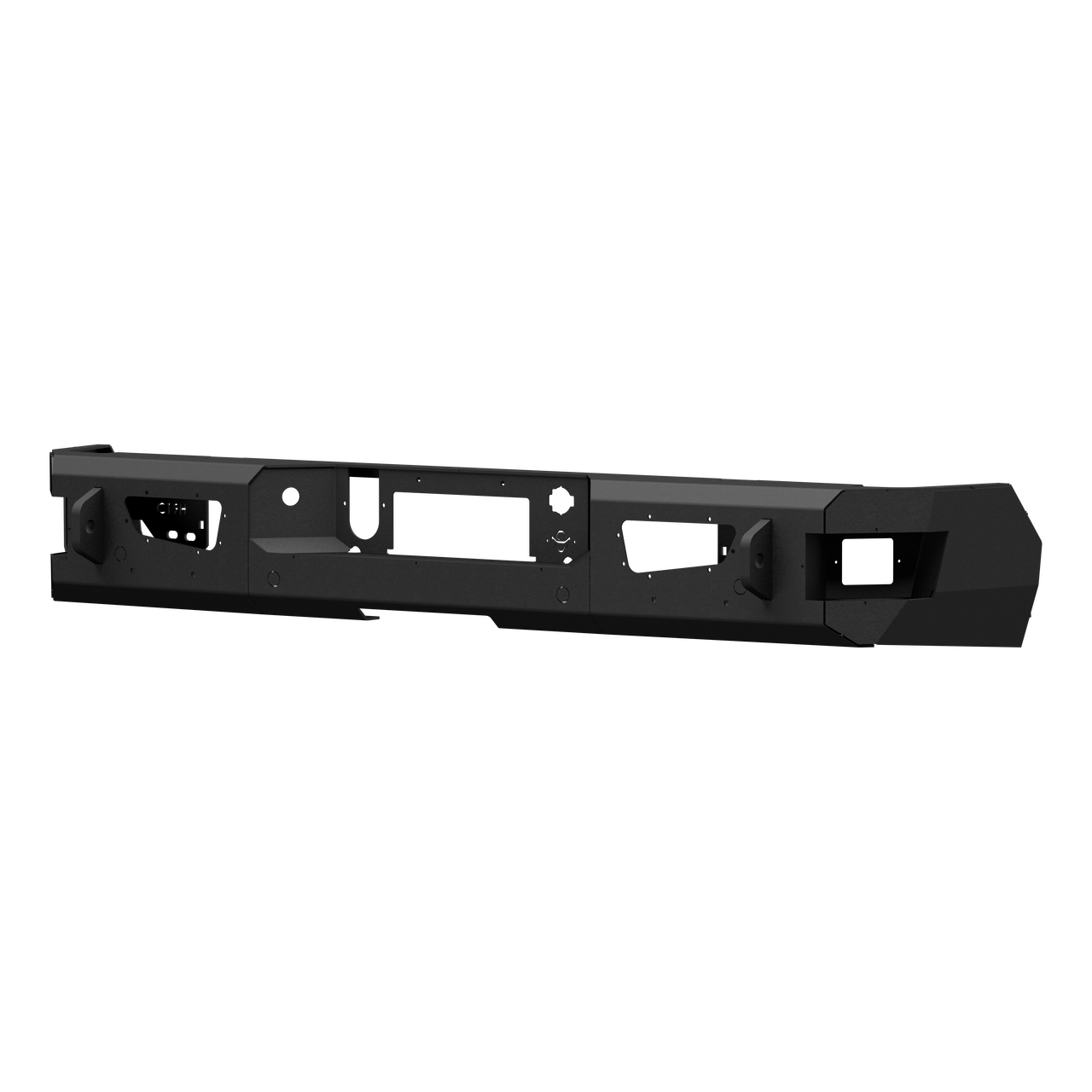 Ranch Hand MBC201BMSL Midnight Rear Bumper for Select Chevrolet Silverado, GMC Sierra 2500, 3500 HD thumbnail 0