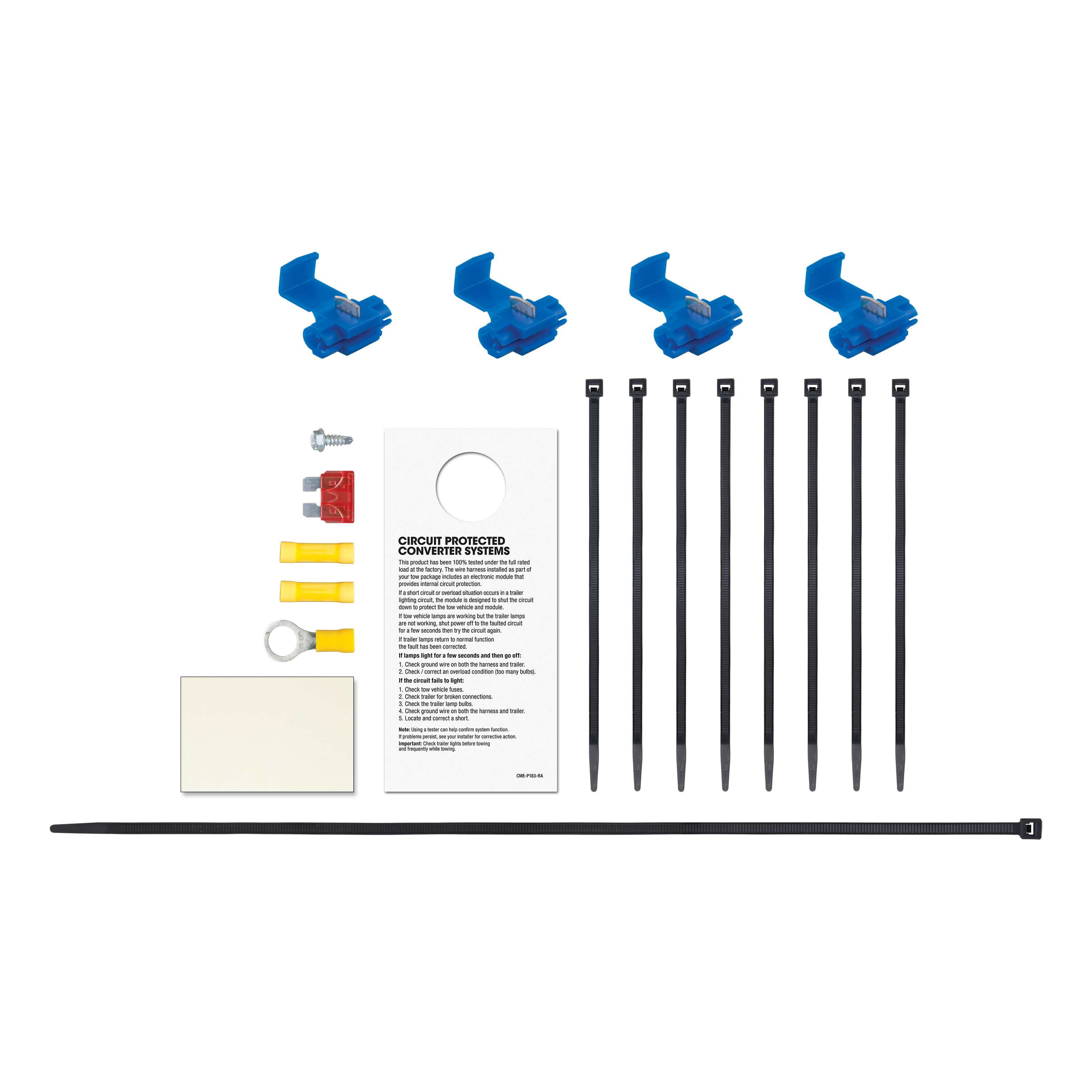 Ranch Hand RHE-10002 Universal Replacement Splice-in Legend Headache Rack Wiring Harness for Lights thumbnail 1