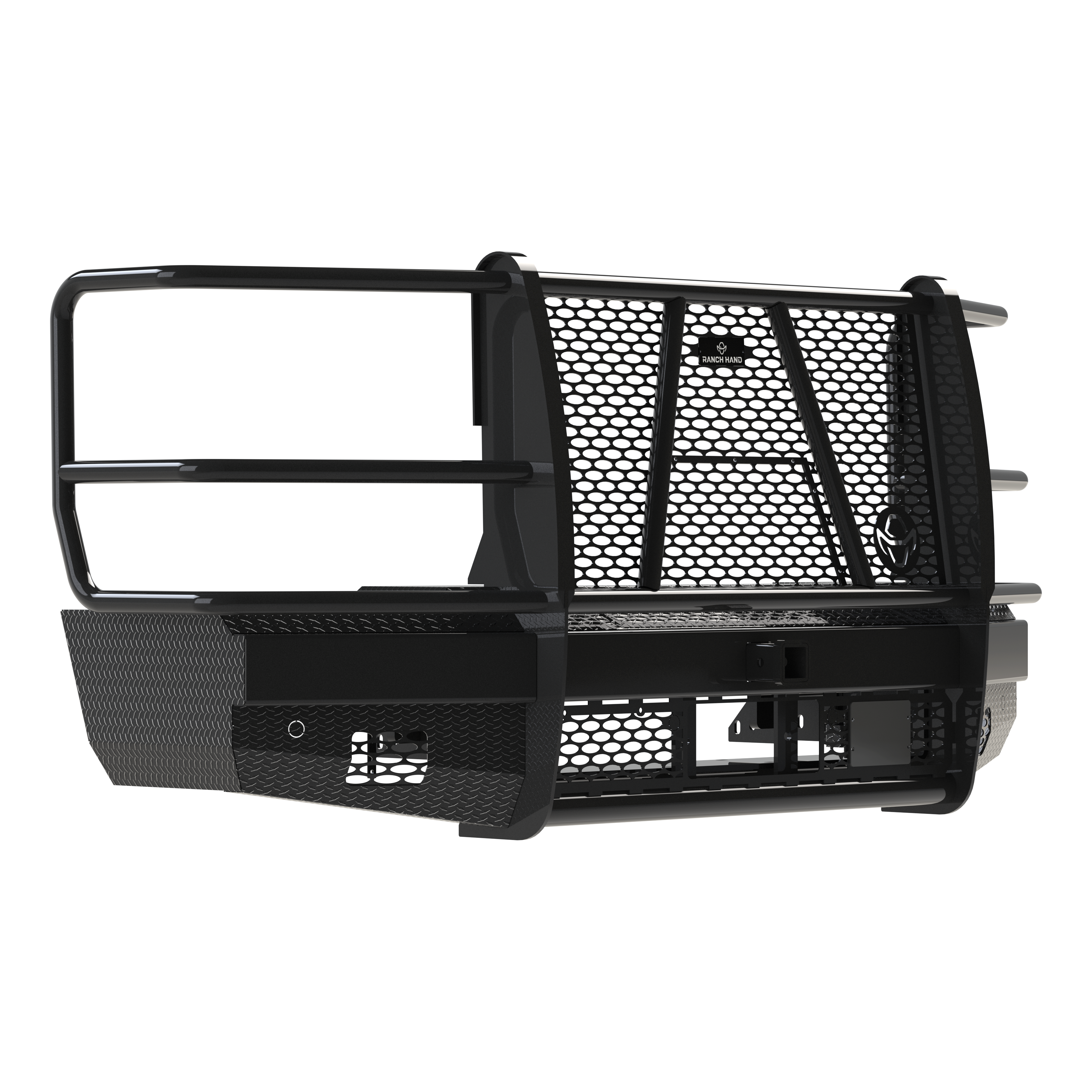 Ranch Hand FBF235BLR Sport Winch-Ready Front Bumper with Grille