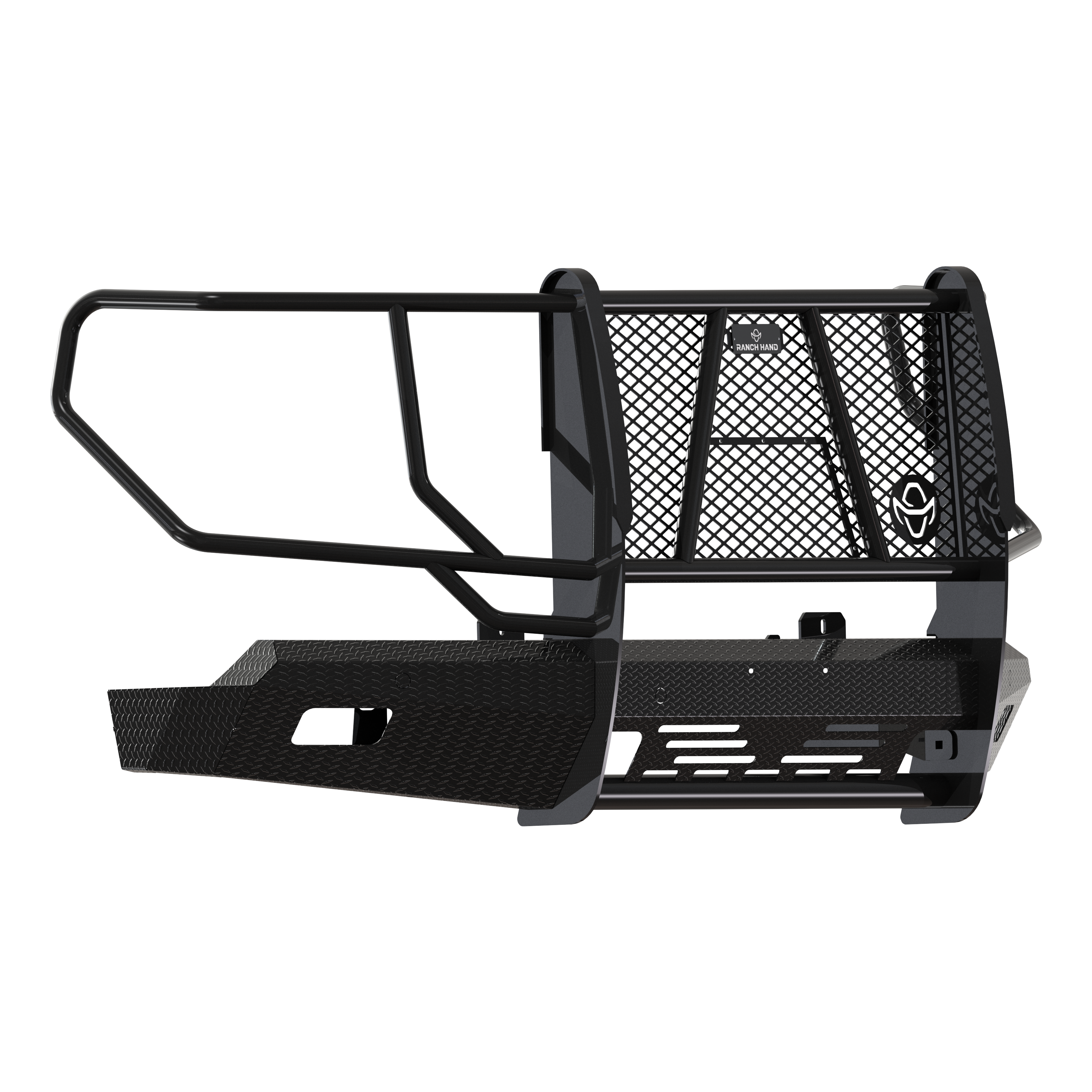 Ranch Hand FSG22HBL1 Summit Front Bumper with Grille Guard, Fits Select GMC Sierra 1500 thumbnail 0