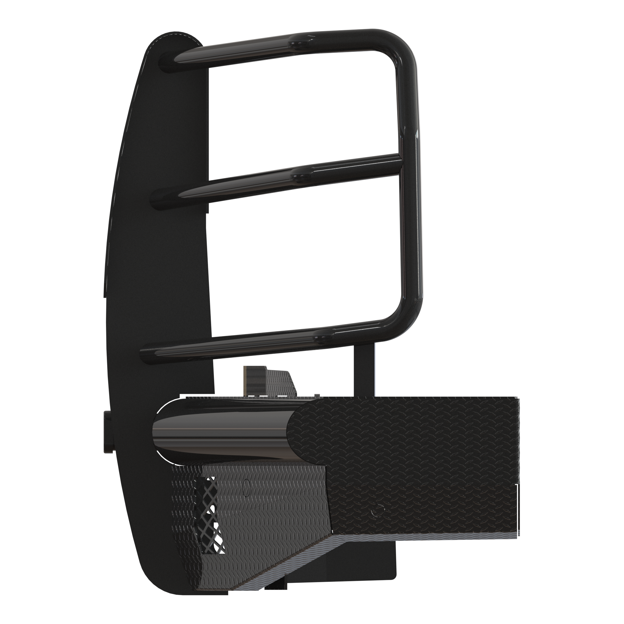 Ranch Hand FBC241BLR Legend Front Bumper with Grille Guard, Fits Select Chevrolet Silverado 2500, 3500 HD thumbnail 2