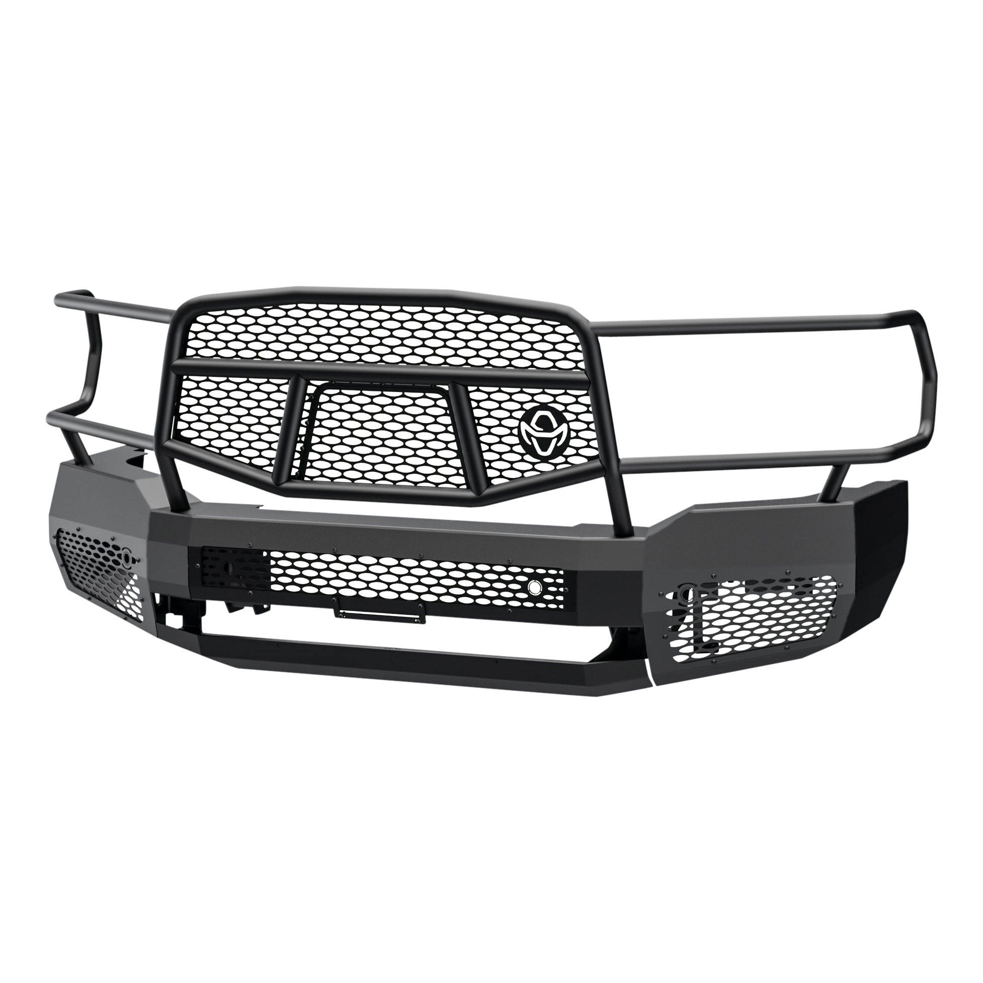 Ranch Hand MFD191BM1 Midnight Front Bumper with Grille Guard thumbnail 0