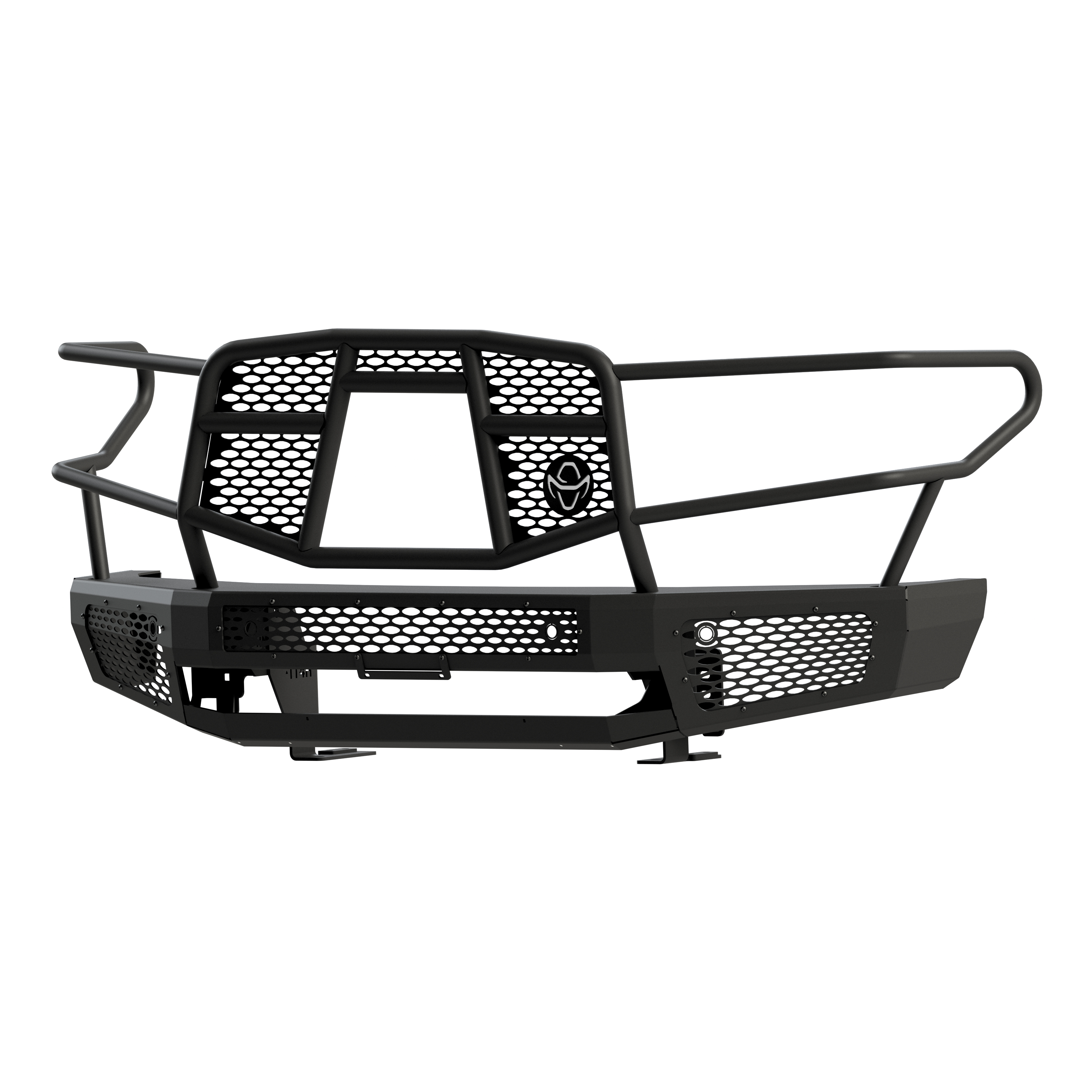 Ranch Hand MFT14HBM1 Midnight Front Bumper with Grille Guard thumbnail 0