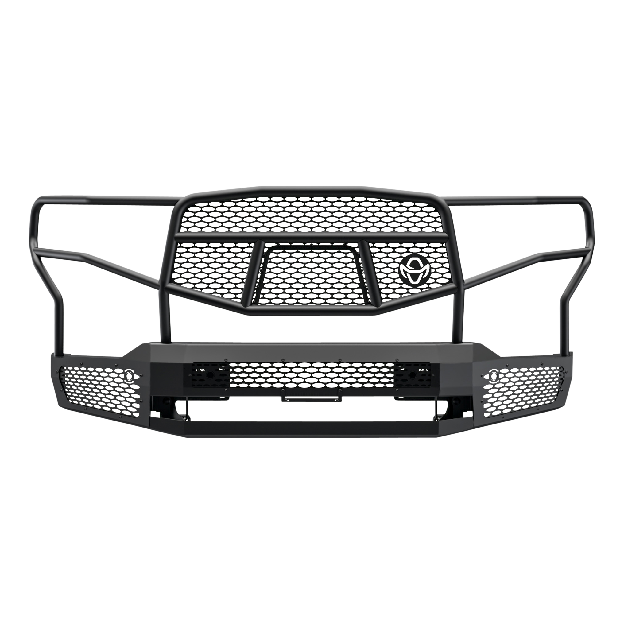 Ranch Hand MFC201BM1 Midnight Front Bumper with Grille Guard thumbnail 1