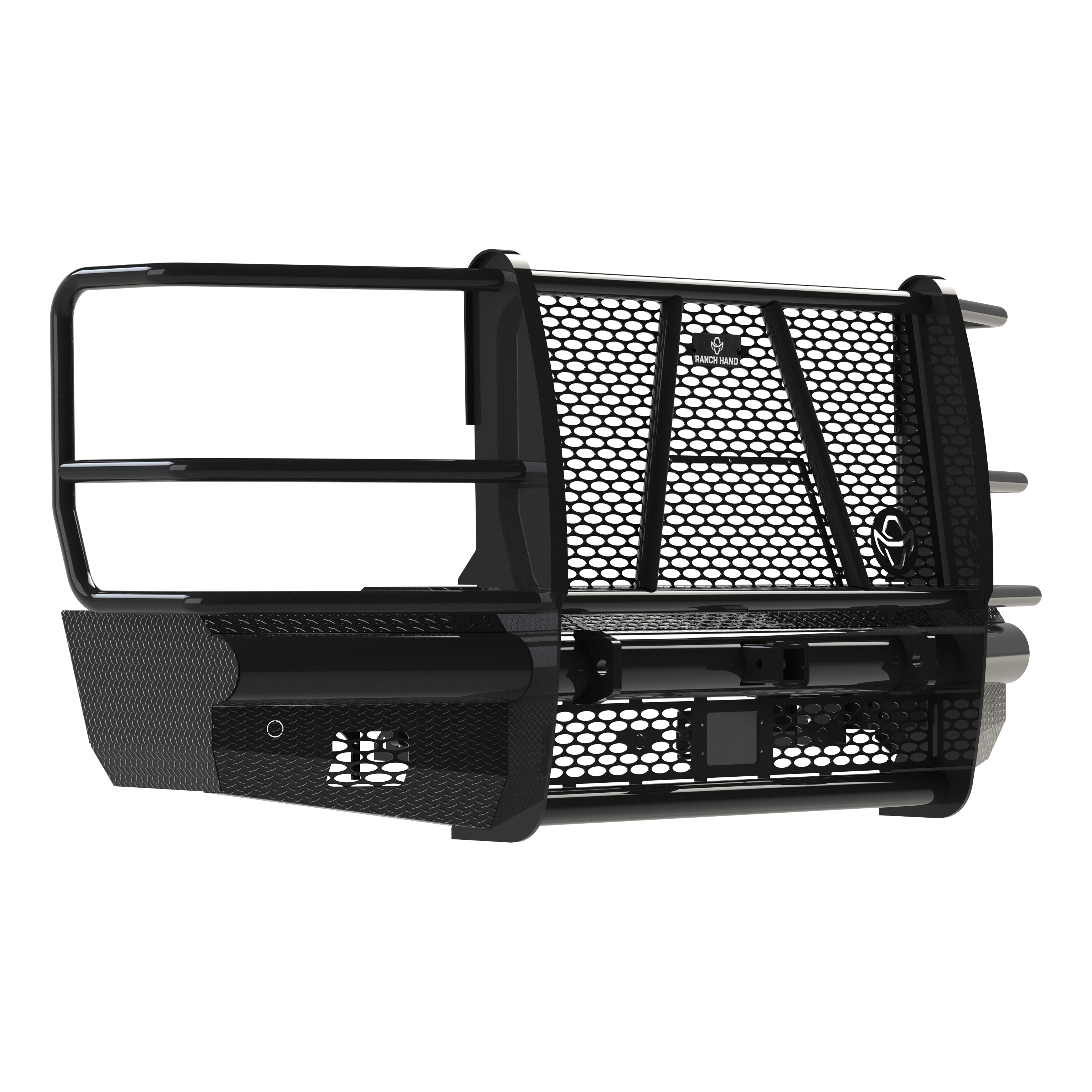 Ranch Hand FBF231BLR Legend Front Bumper with Grille Guard, Fits Select Ford F-250, F-350 Super Duty thumbnail 0