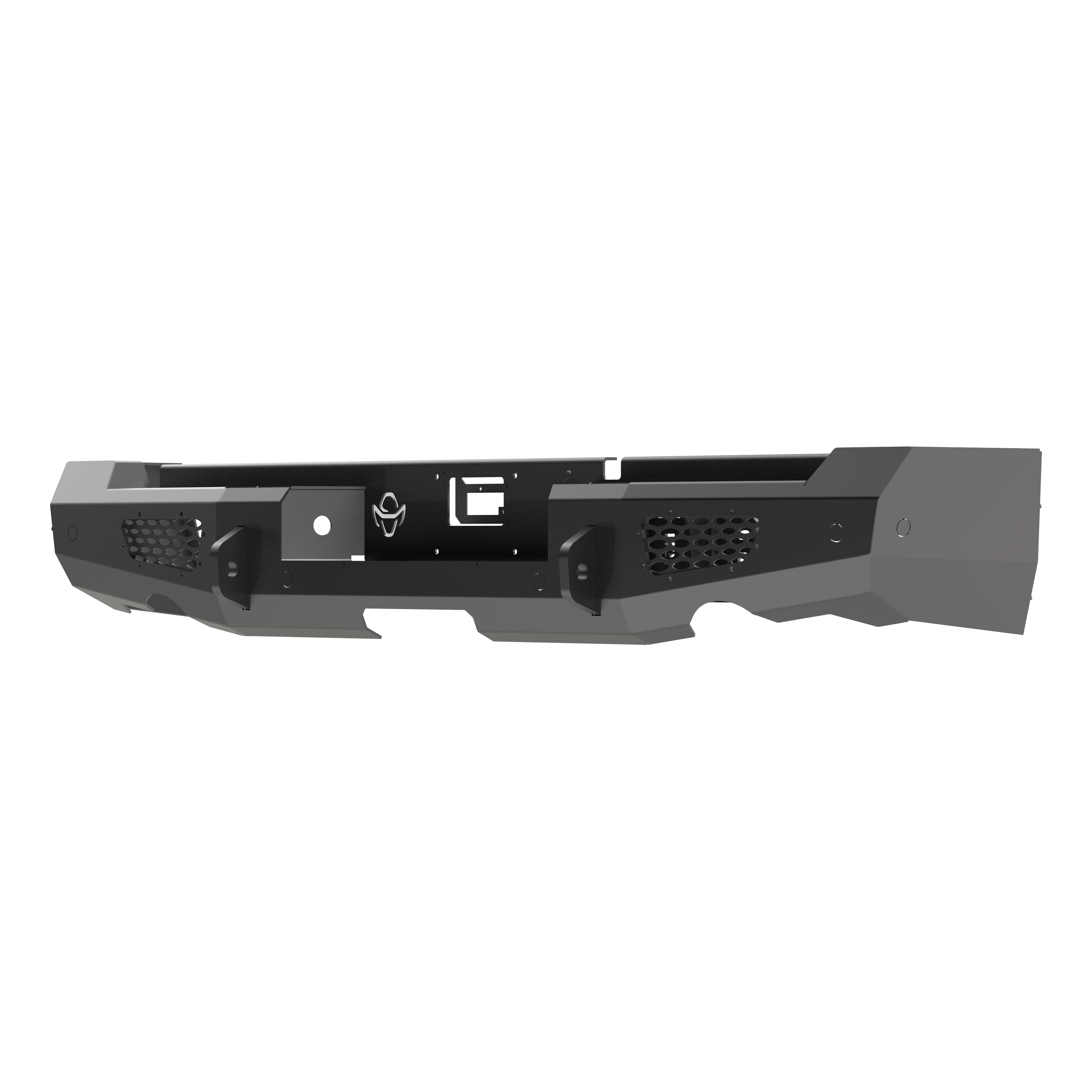 Ranch Hand MBD19HBMSLE Midnight Rear Bumper for Select Ram 1500 with Rear Exhaust thumbnail 0