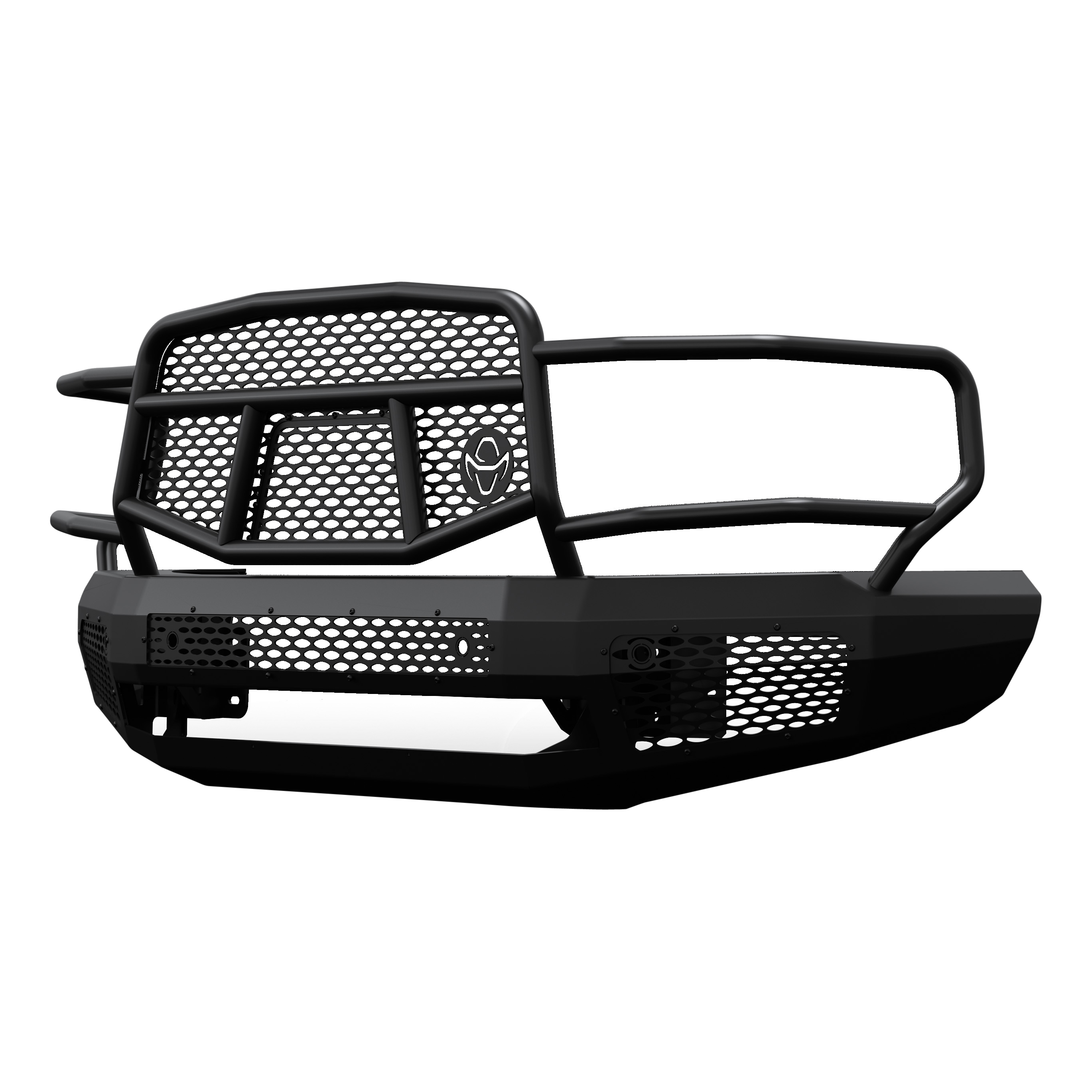 Ranch Hand MFD101BM1 Midnight Front Bumper with Grille Guard thumbnail 0
