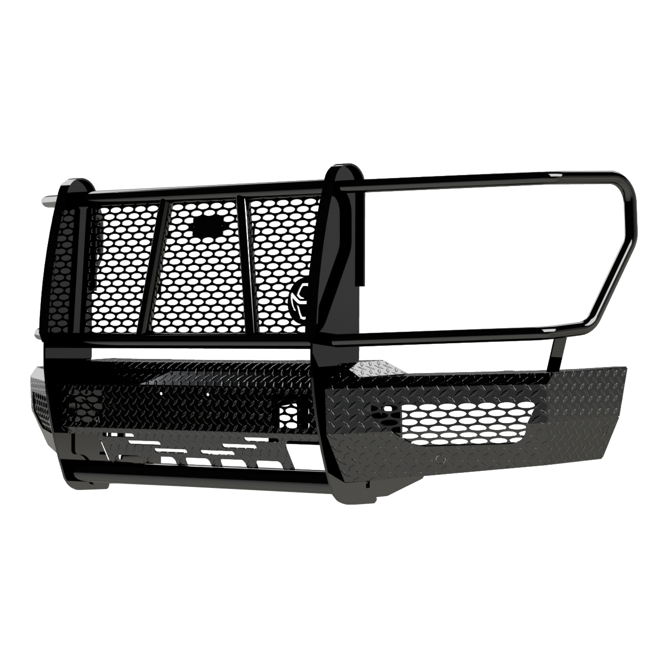 Ranch Hand FSF21HBL1 Summit Front Bumper with Grille Guard