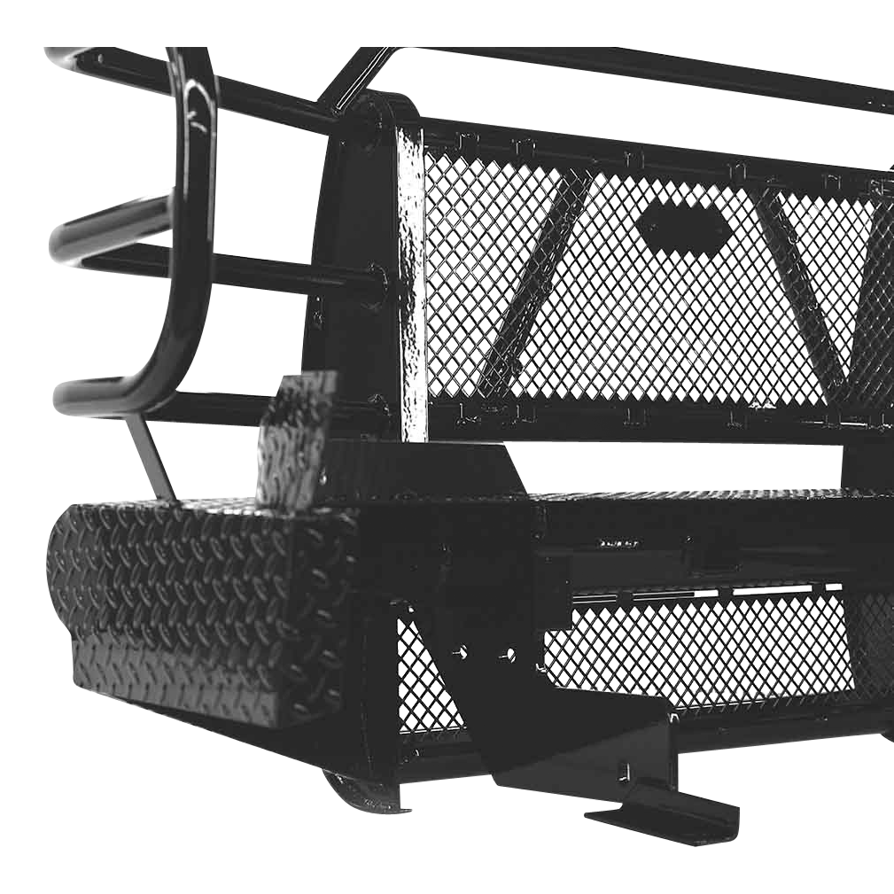 Ranch Hand FBC011BLR Legend Front Bumper with Grille Guard thumbnail 1