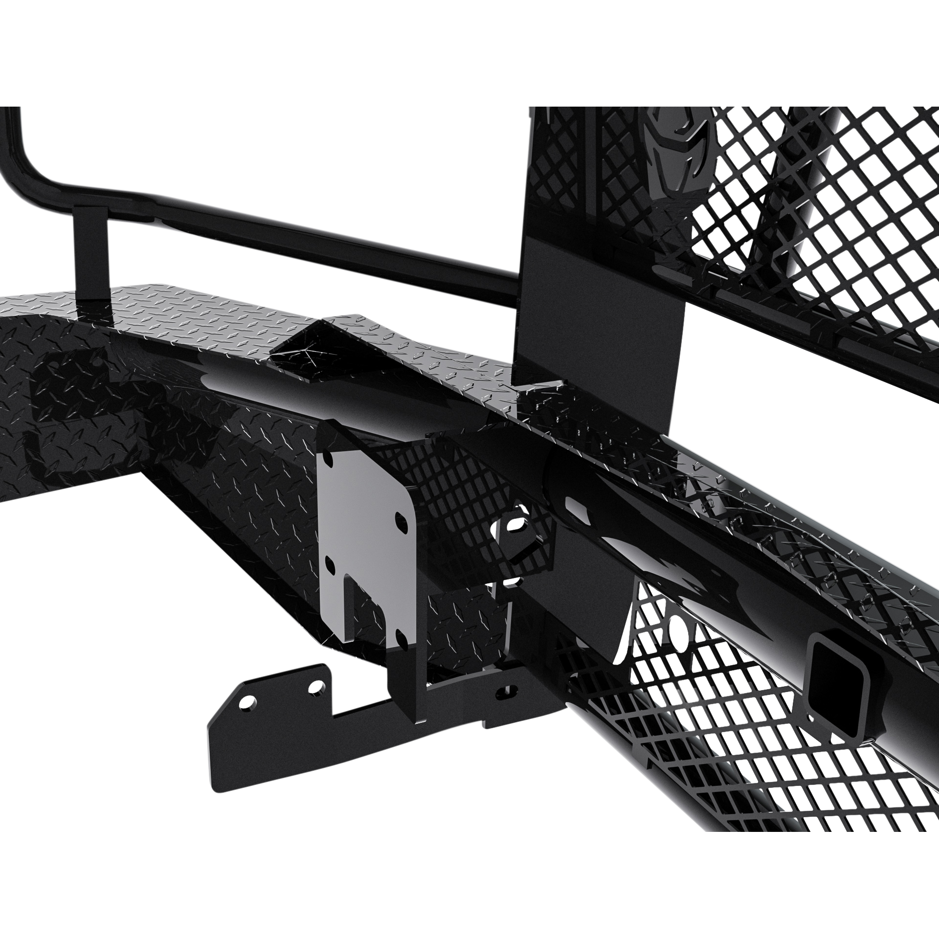 Ranch Hand FBC201BLR Legend Front Bumper with Grille Guard thumbnail 1