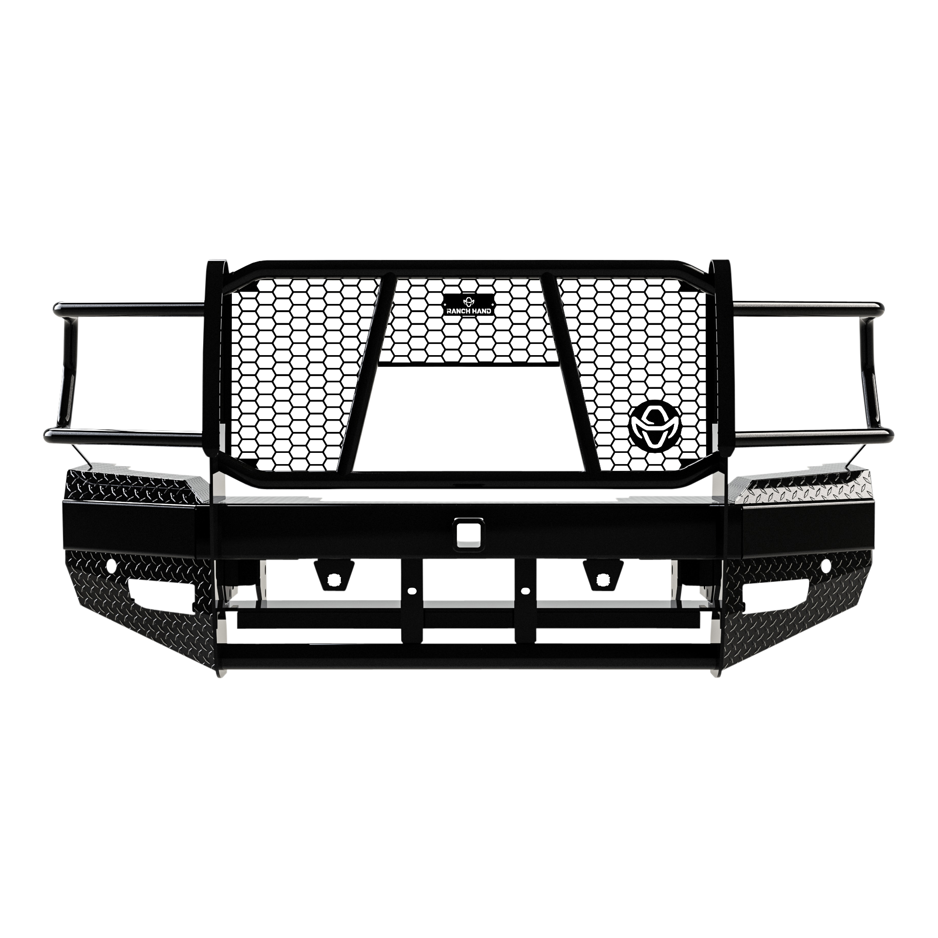 Ranch Hand FBD195BLRC Sport Winch-Ready Front Bumper with Grille Guard thumbnail 2