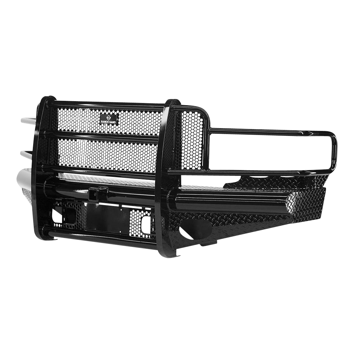 Ranch Hand FBD031BLR Legend Front Bumper with Grille Guard thumbnail 0