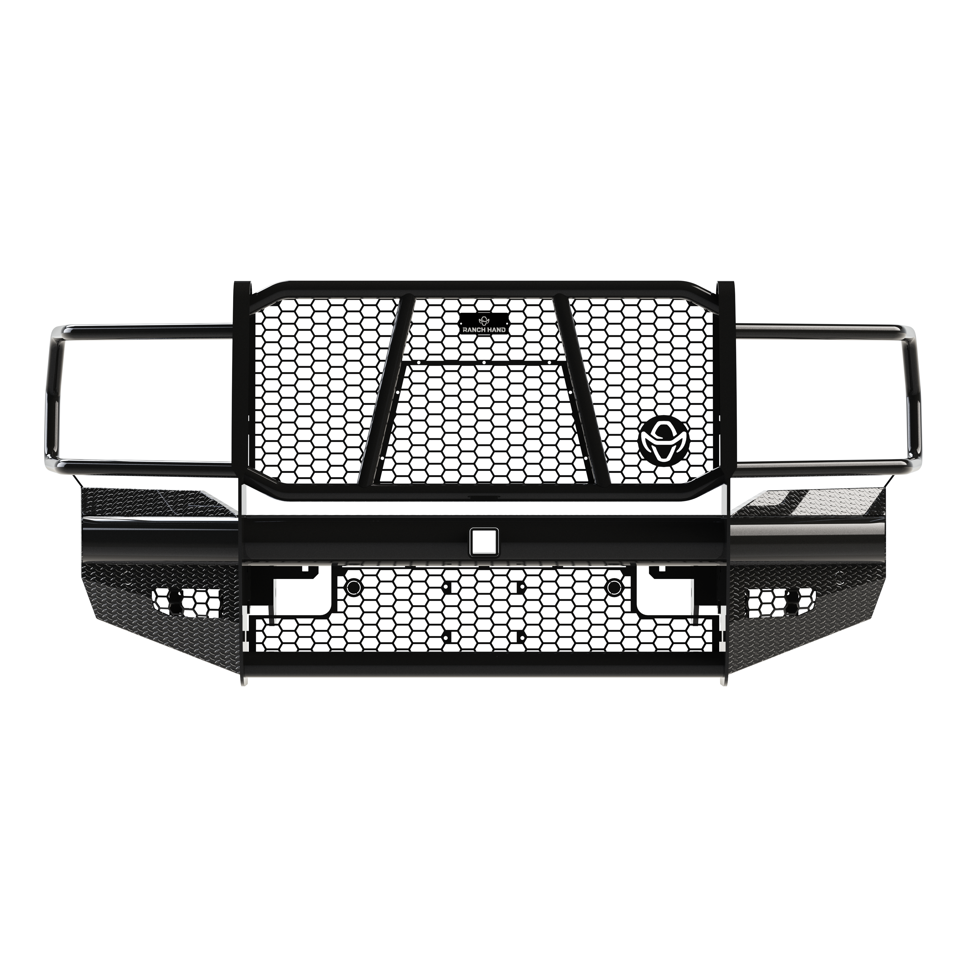 Ranch Hand FBD191BLRC Legend Front Bumper with Grille Guard thumbnail 1