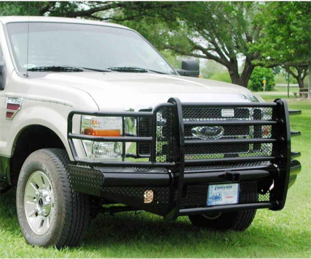 Ranch Hand FBF081BLR Legend Front Bumper with Grille Guard thumbnail 4