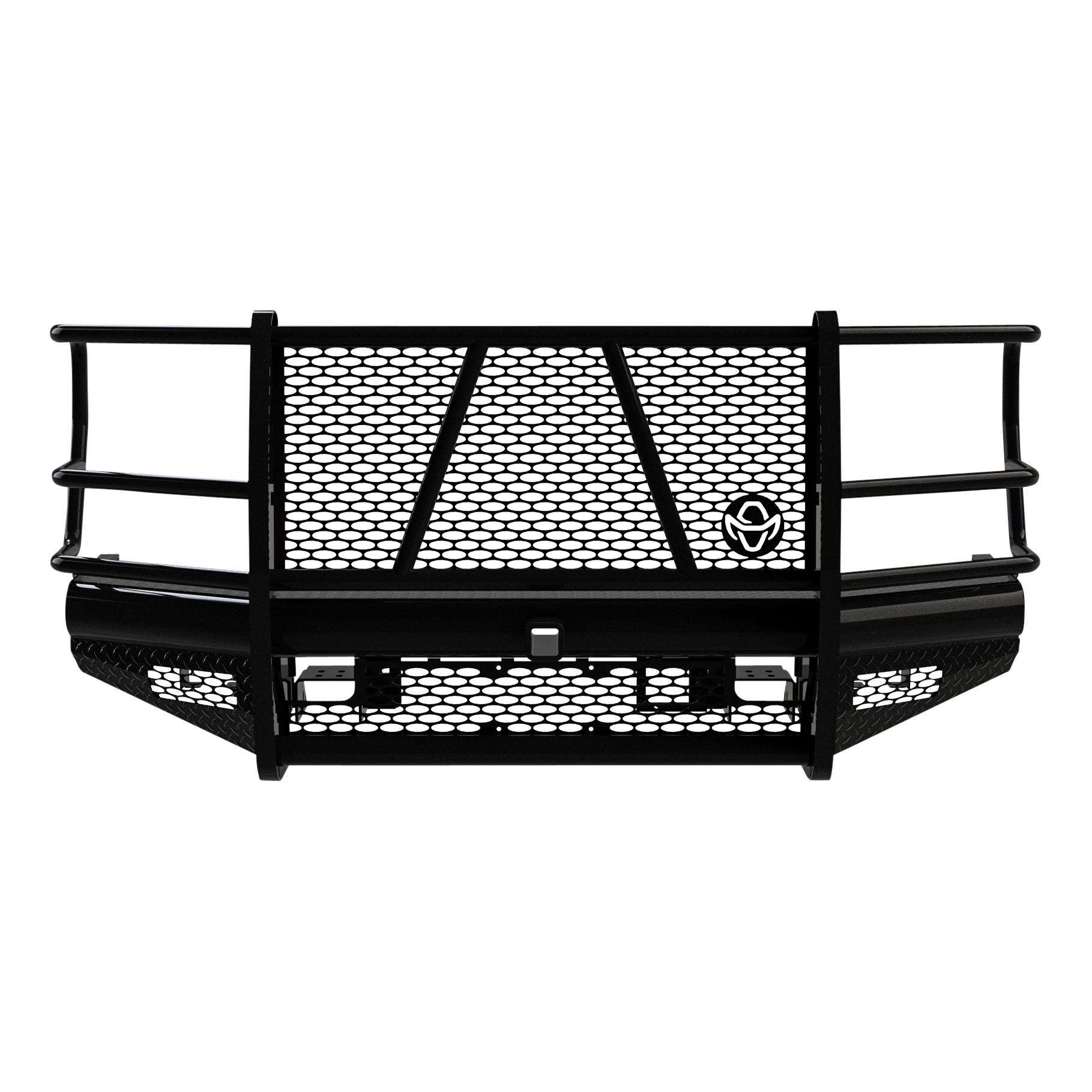 Ranch Hand FBF201BLR Legend Front Bumper with Grille Guard thumbnail 1