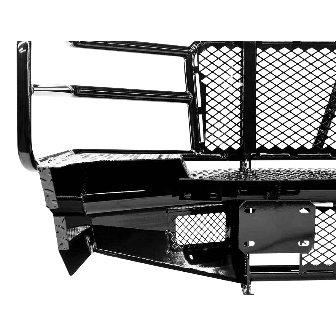 Ranch Hand FBC111BLR Legend Front Bumper with Grille Guard thumbnail 2